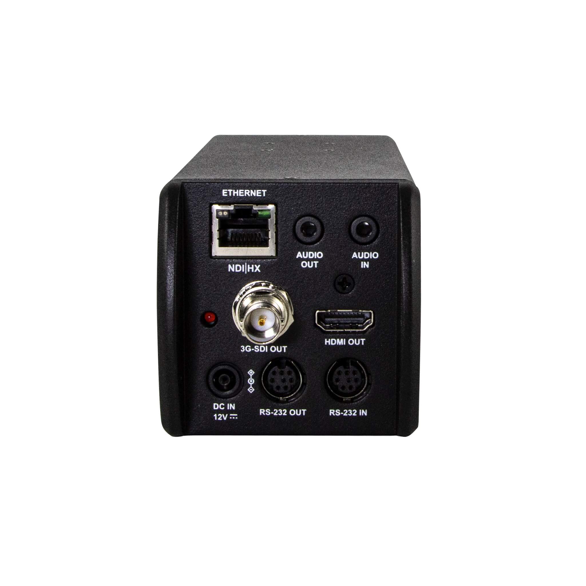 Marshall CV355-30X-NDI - HD Video Camera with NDI, 3G-SDI, and 25x Optical Zoom, rear
