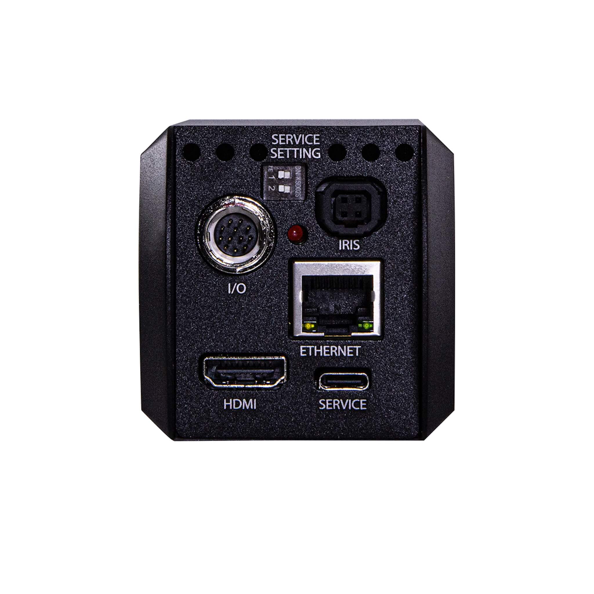 Marshall CV374 - Compact 4K UHD Camera with NDI HX3 and HDMI, rear