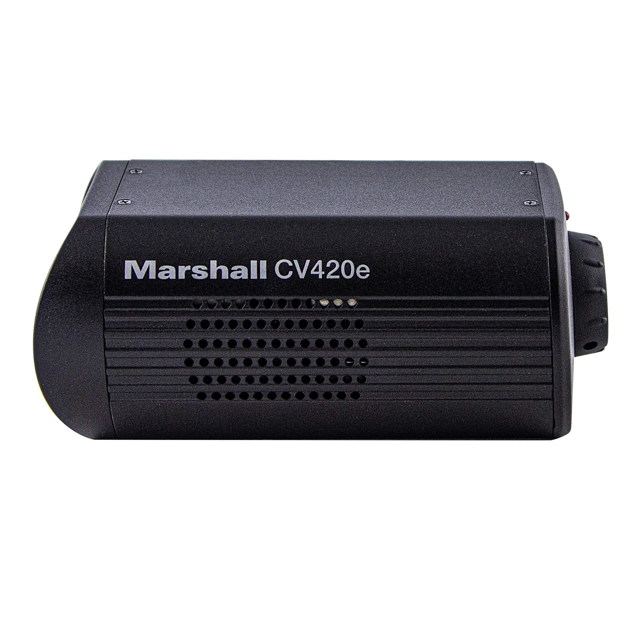 Marshall CV420e - Compact 4K60 Stream Camera with IP, HDMI and USB, side