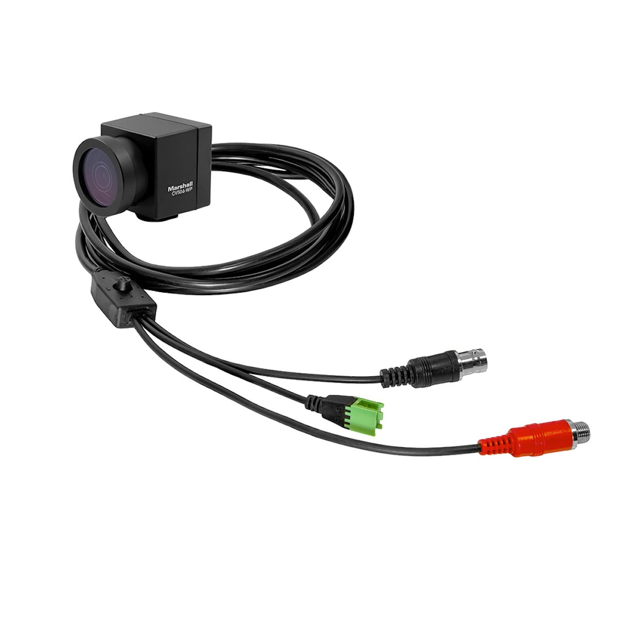Marshall CV504-WP - All-Weather Micro POV HD Video Camera with breakout cable
