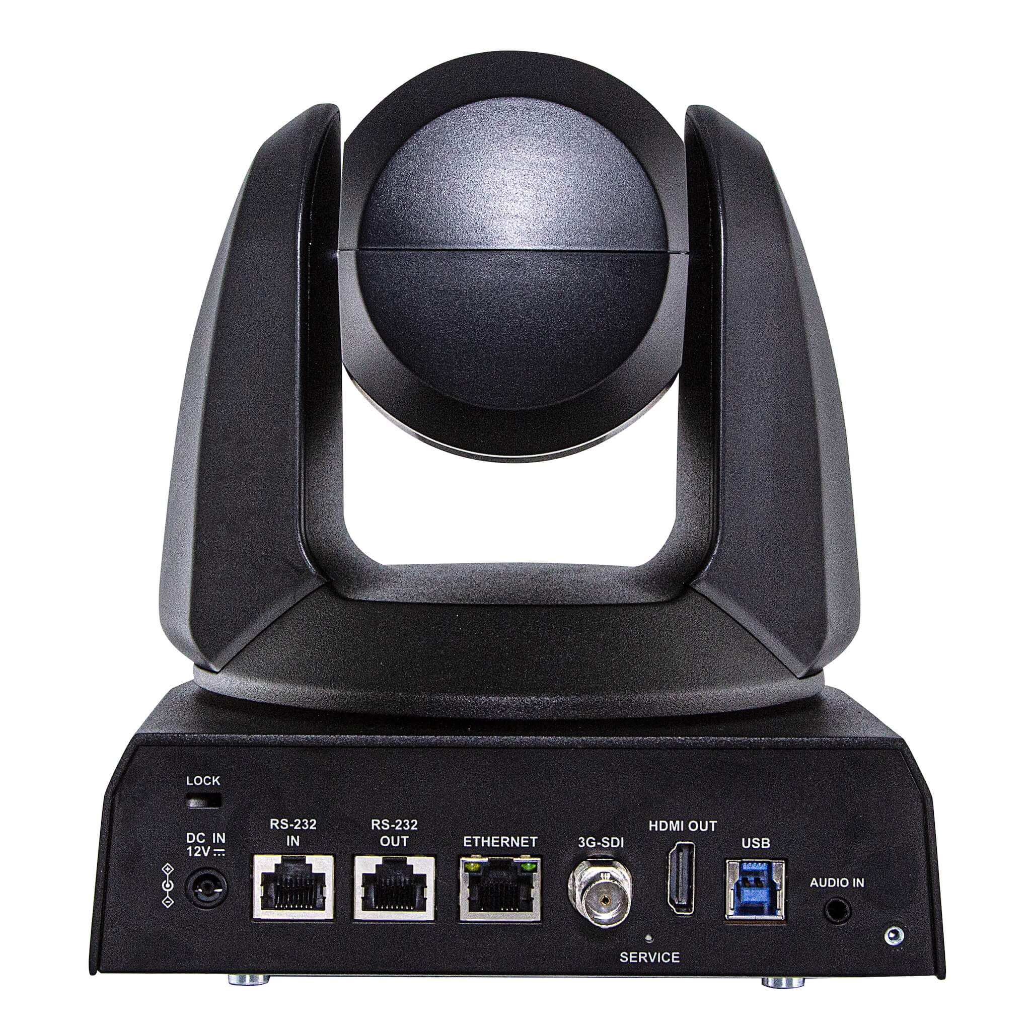Marshall CV625-TB - 4K PTZ/POV Auto Tracking Dual Camera with 25x Optical Zoom, rear