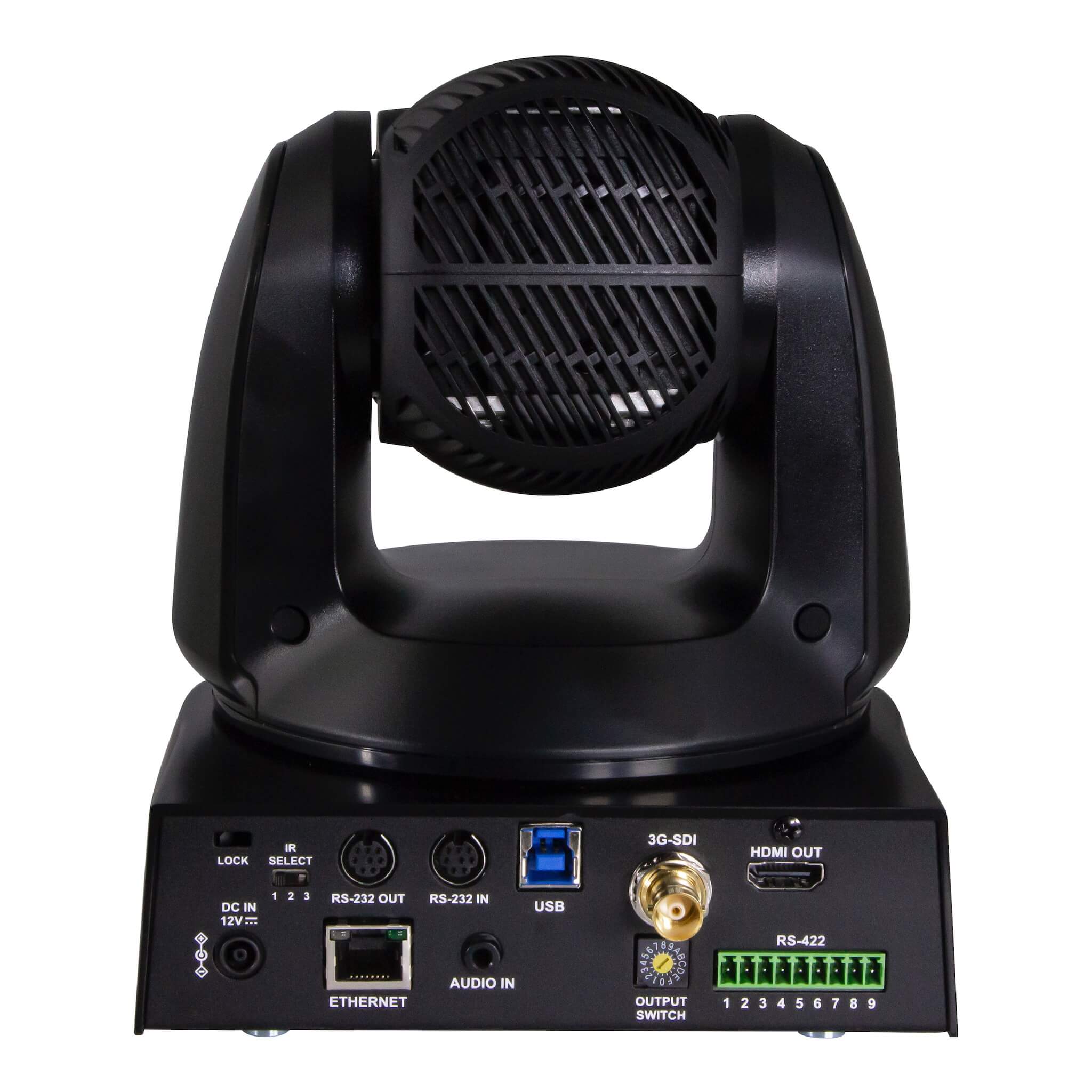 Marshall CV630-BI - UHD IP (HEVC) PTZ Camera with 25x Optical Zoom, rear