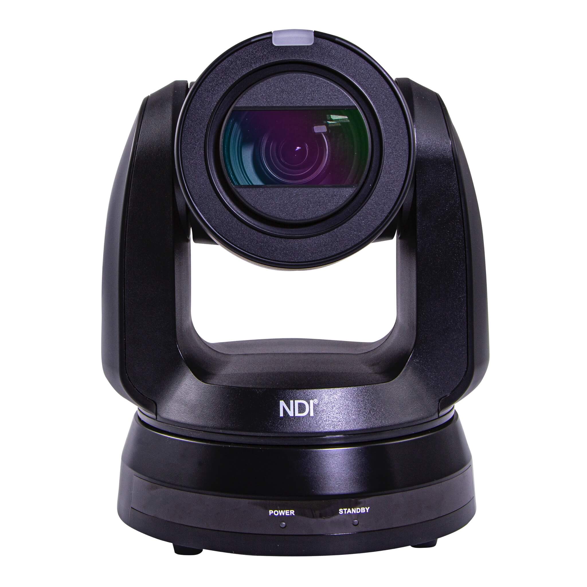 Marshall CV730-BHN - 4K NDI PTZ Video Camera with 30x Optical Zoom, front