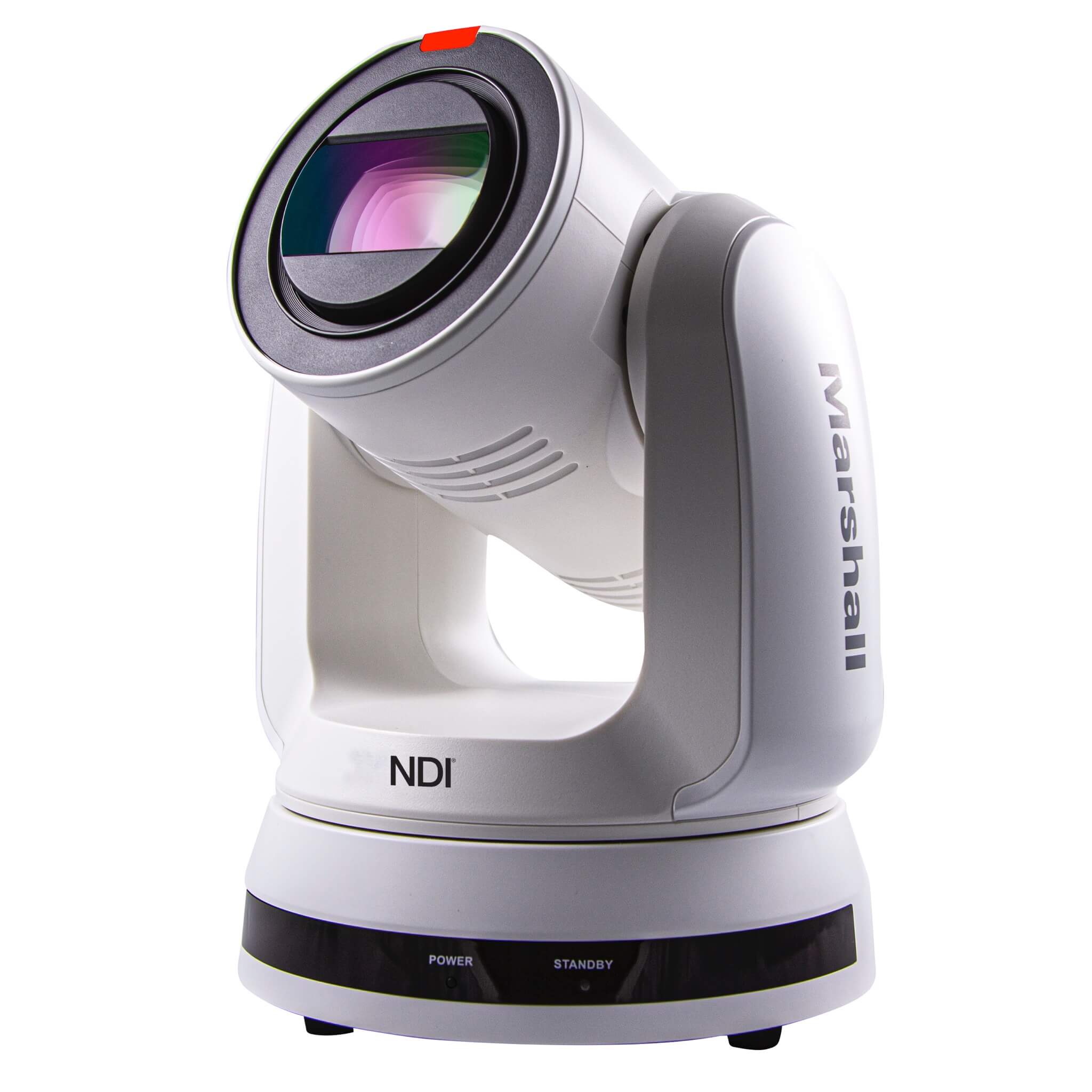Marshall CV730-WHN - 4K NDI PTZ Video Camera with 30x Optical Zoom, angle