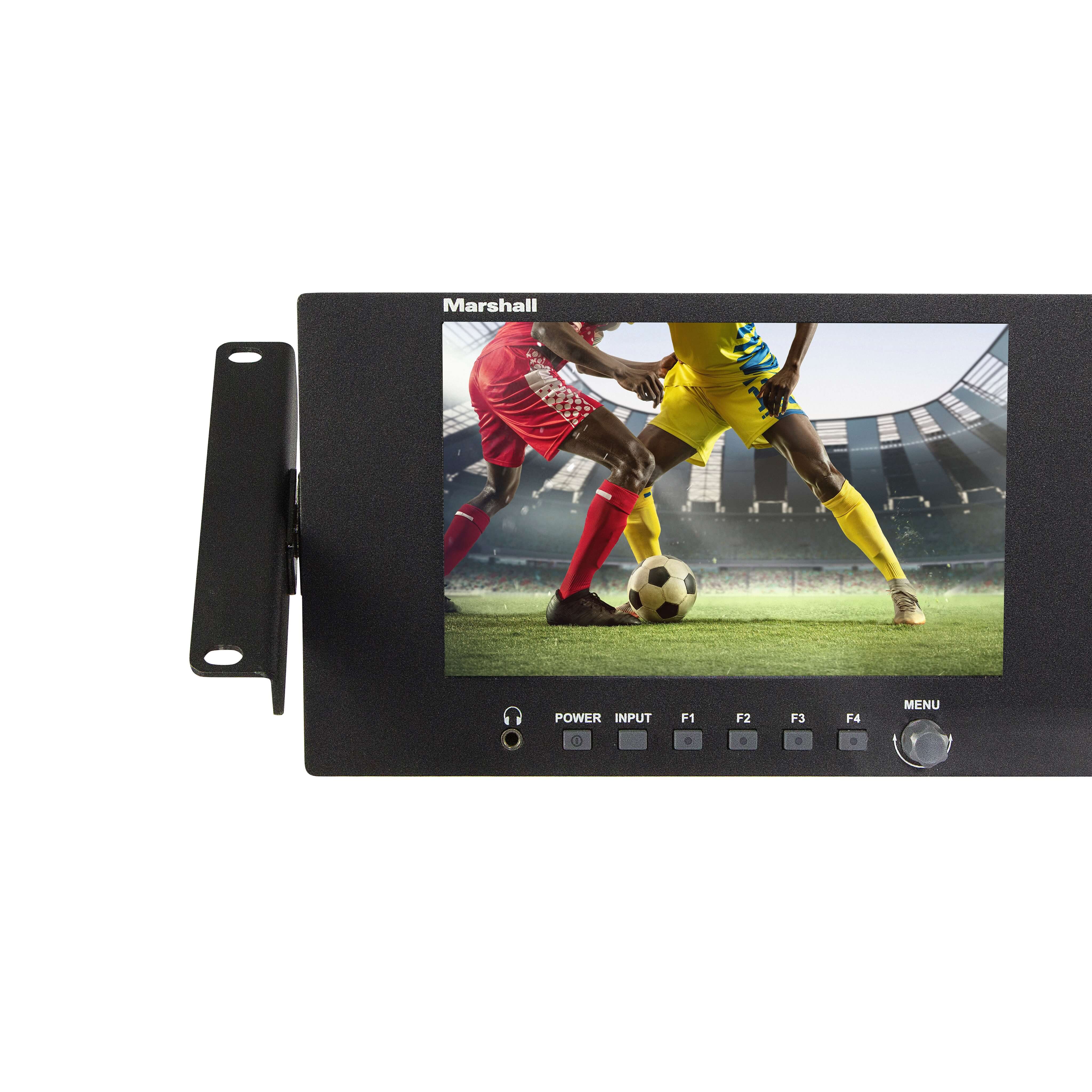 Marshall ML-702-V2 - Dual 7" HD Rack Monitor with 3G-SDI & HDMI Inputs, tilt