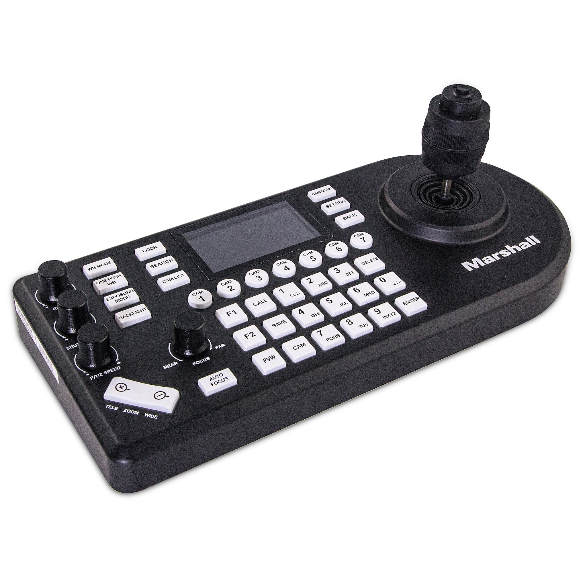 Marshall VS-PTC-300 - NDI PTZ Camera Controller, angle