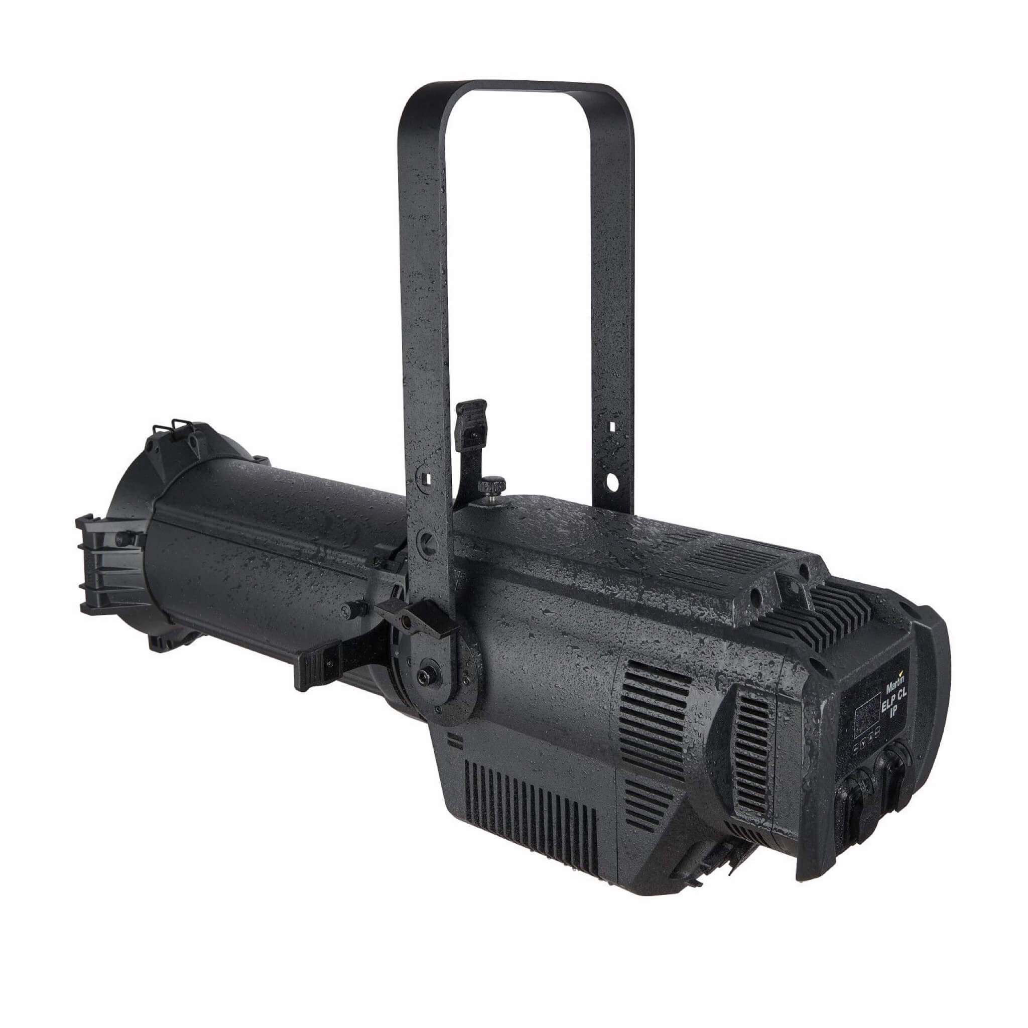 Martin ELP CL IP - Full Color LED Ellipsoidal Profile Fixture, rear angle, wet
