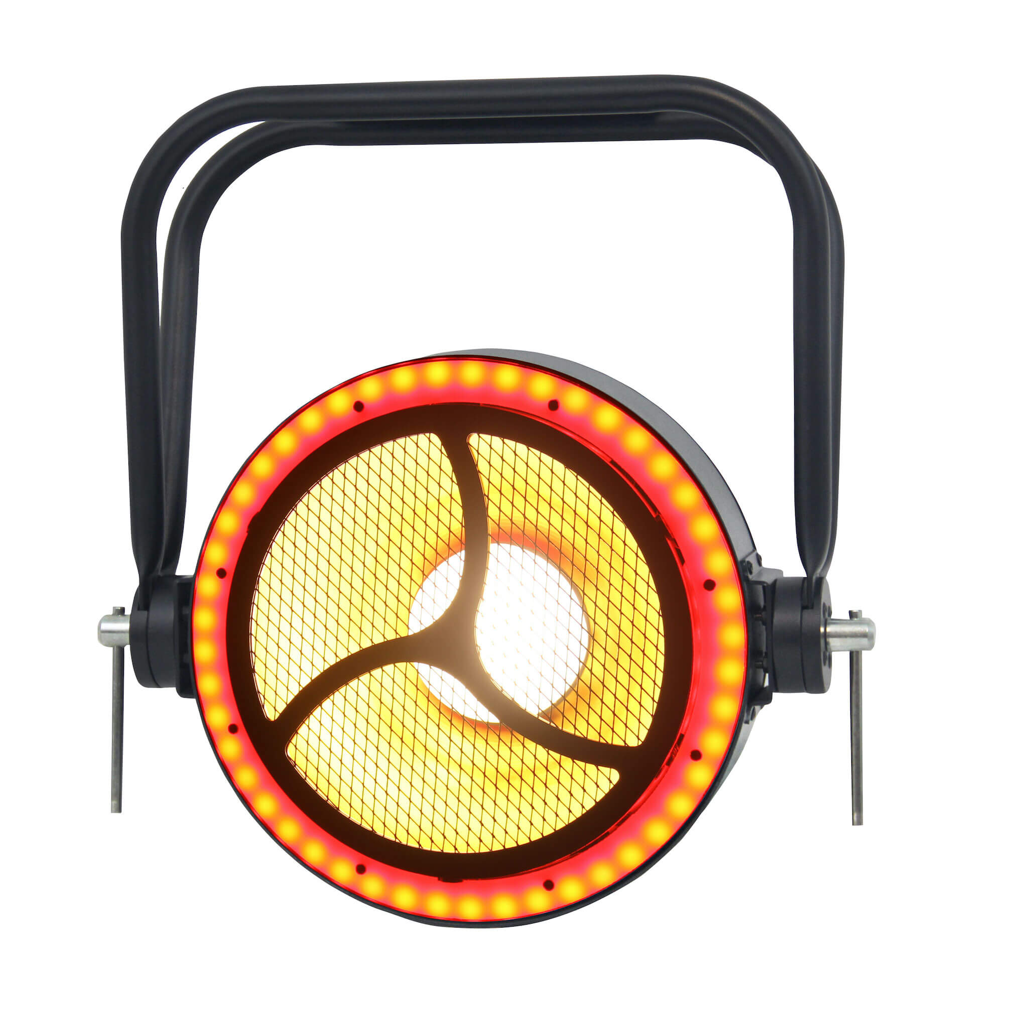 Mega-Lite Circa XS Scoop LED - iCandy Luminaire, on - orange