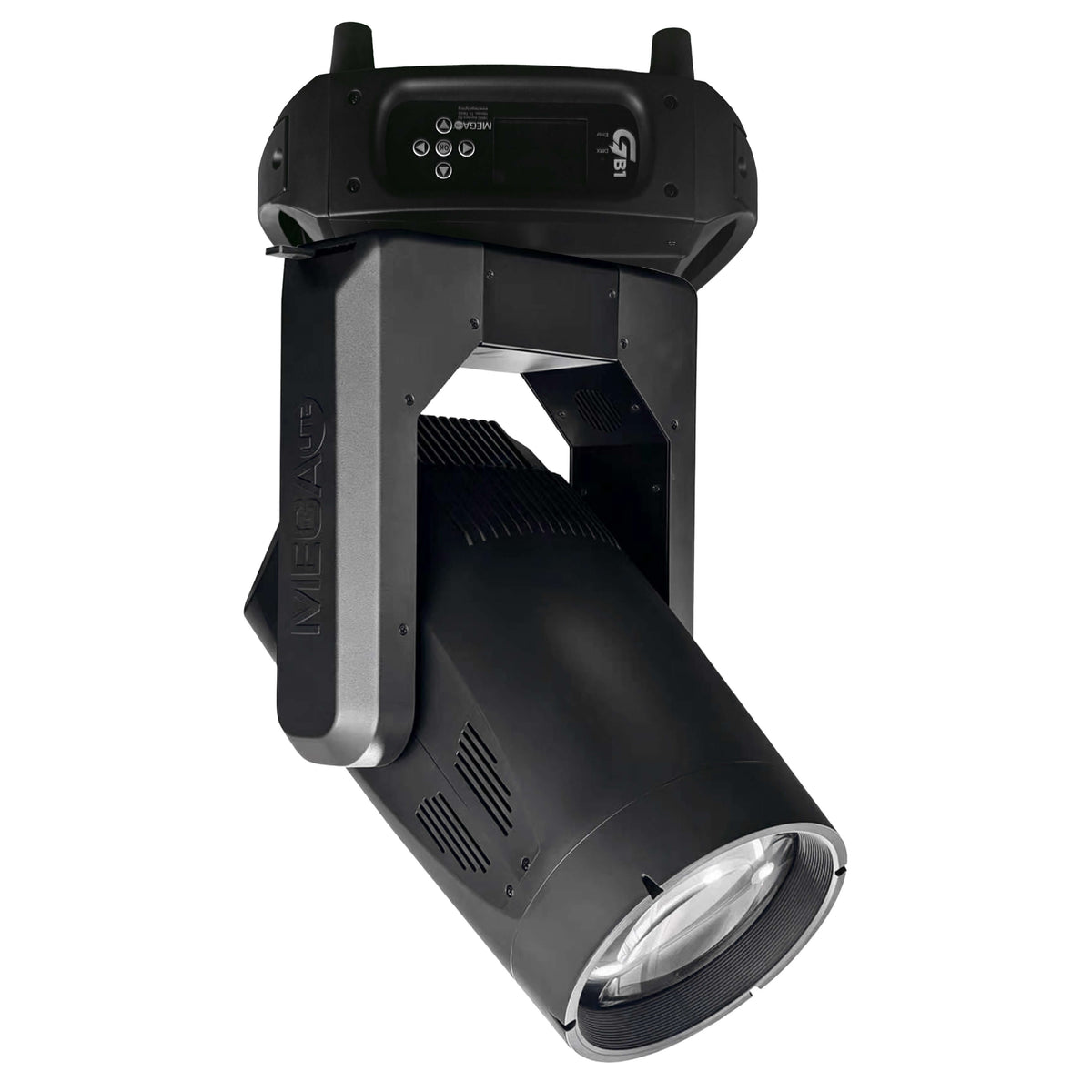 MEGA-Lite GB1 - 550W LED Beam Moving Head Lighting Fixture, hanging