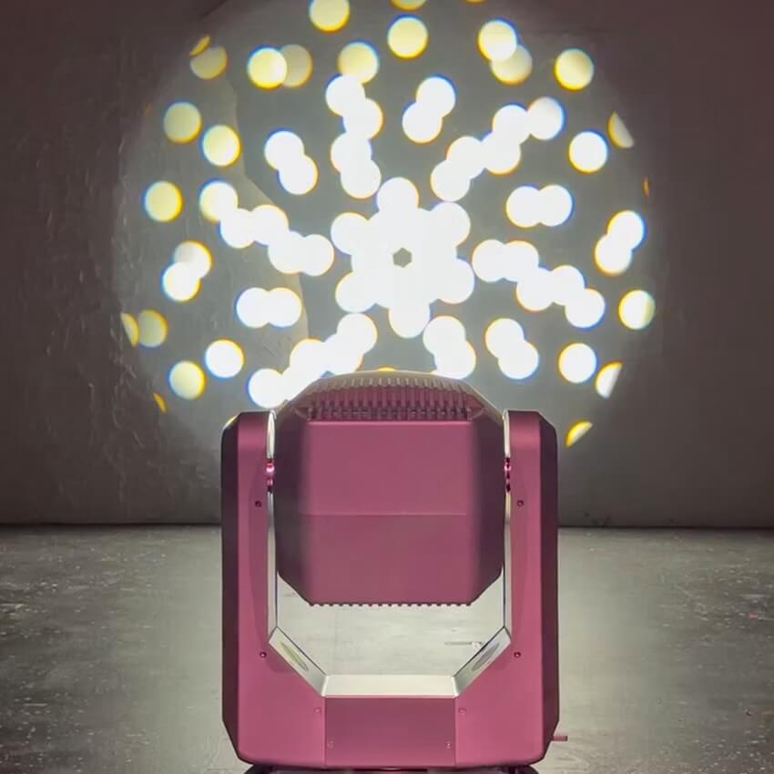MEGA-Lite GF1 - 550W LED Framing Profile Moving Head Lighting Fixture, white gobo