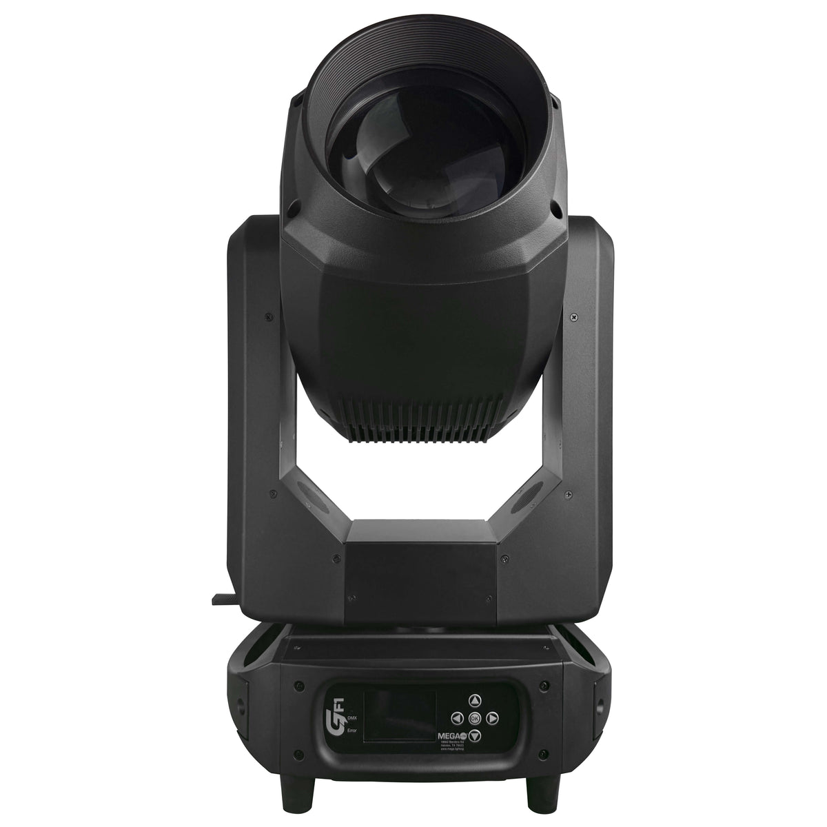 MEGA-Lite GF1 - 550W LED Framing Profile Moving Head Lighting Fixture, front