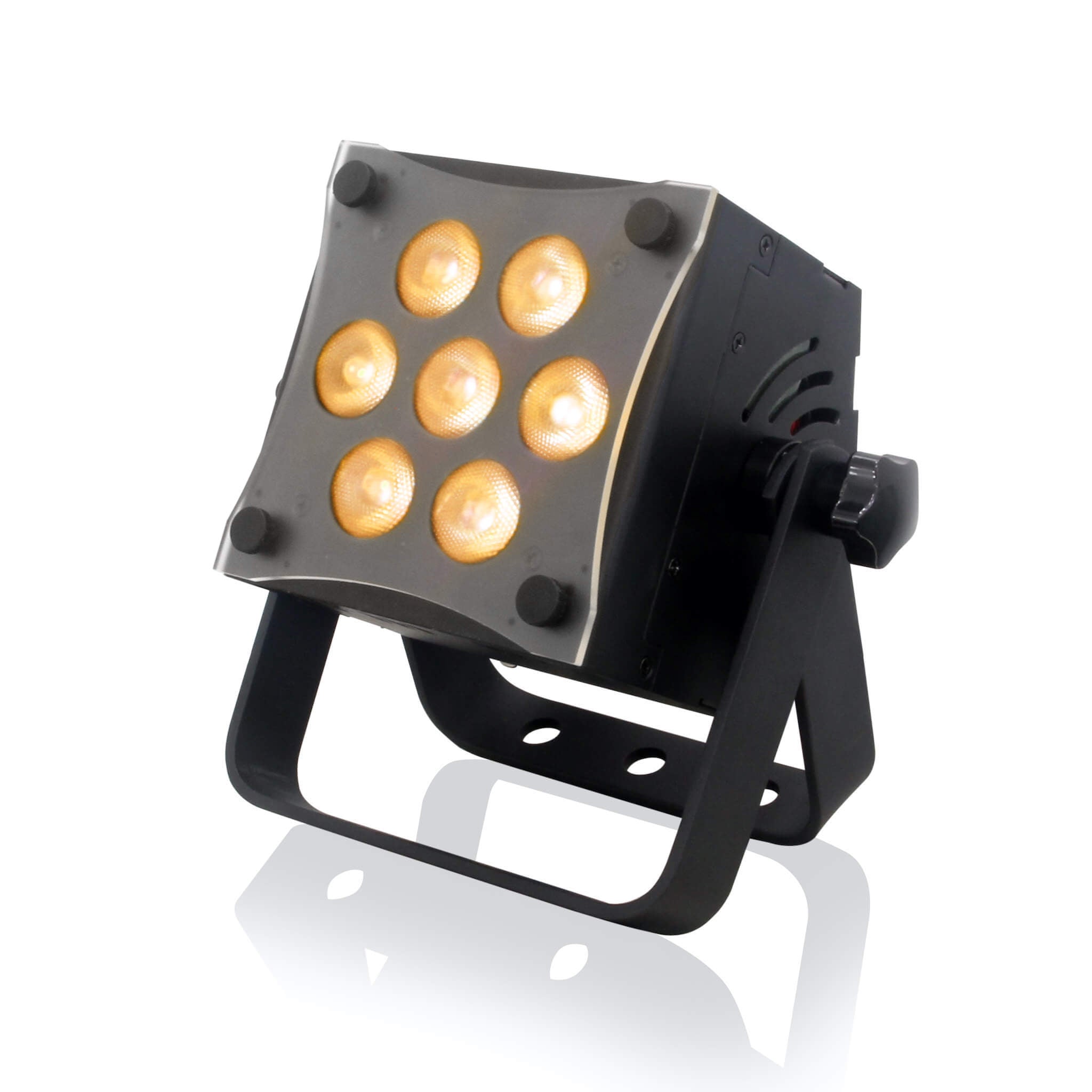 Mega-Lite Baby Color Q70 - Compact LED Wash Light, amber