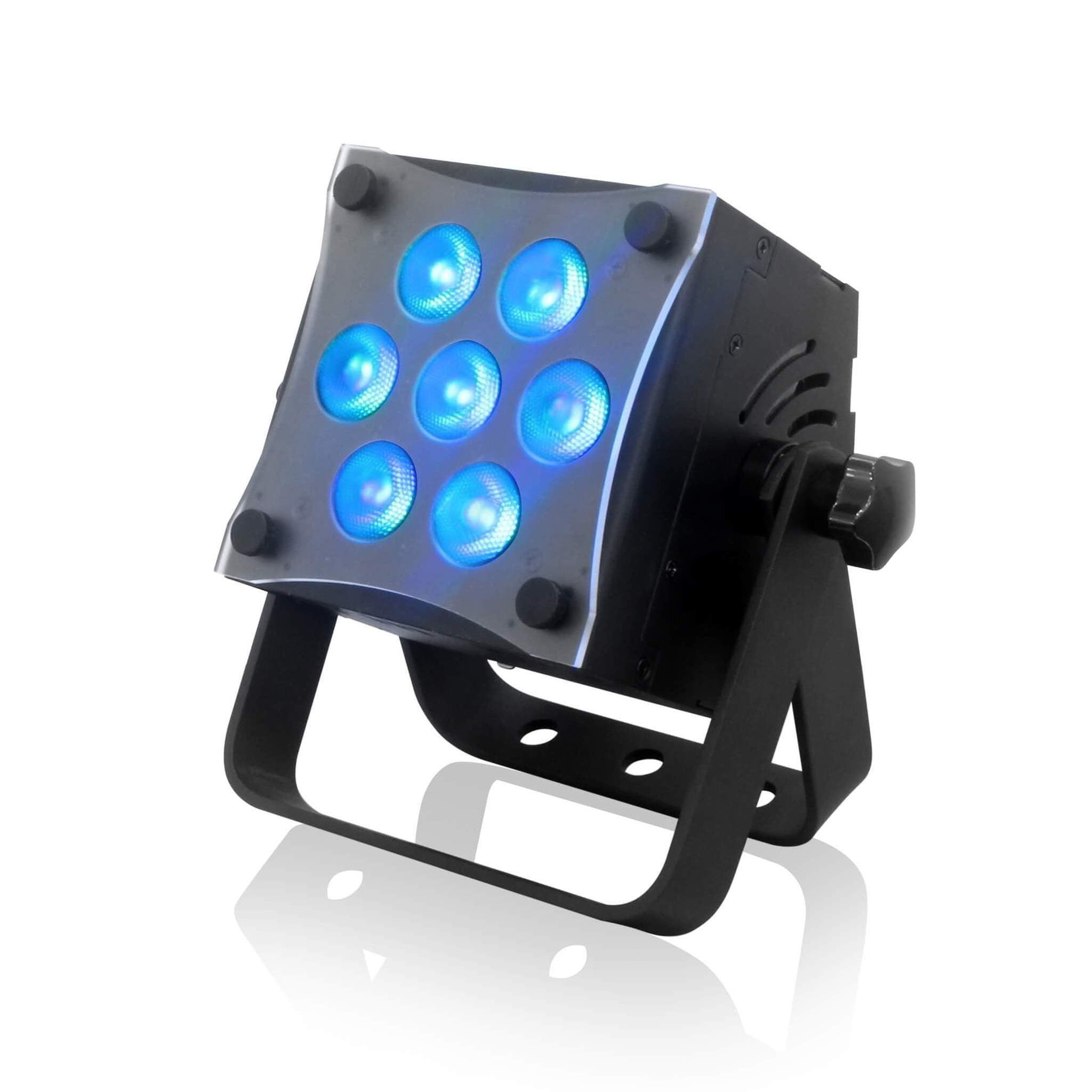 Mega-Lite Baby Color Q70 - Compact LED Wash Light, blue