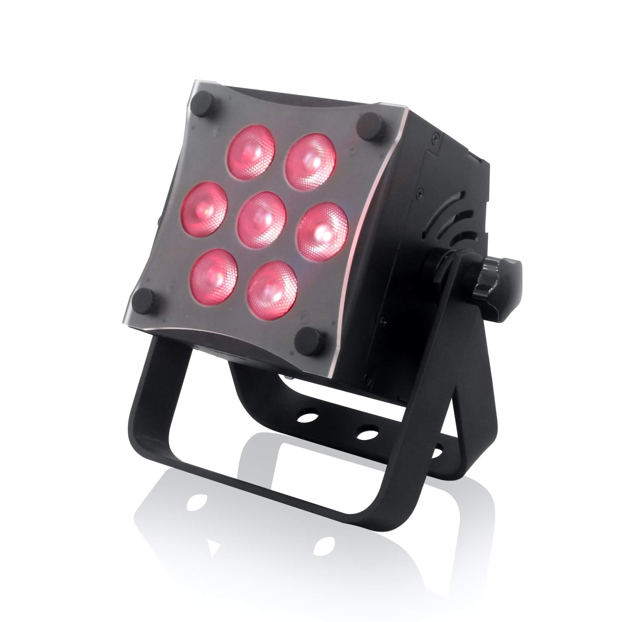 Mega-Lite Baby Color Q70 - Compact LED Wash Light, red
