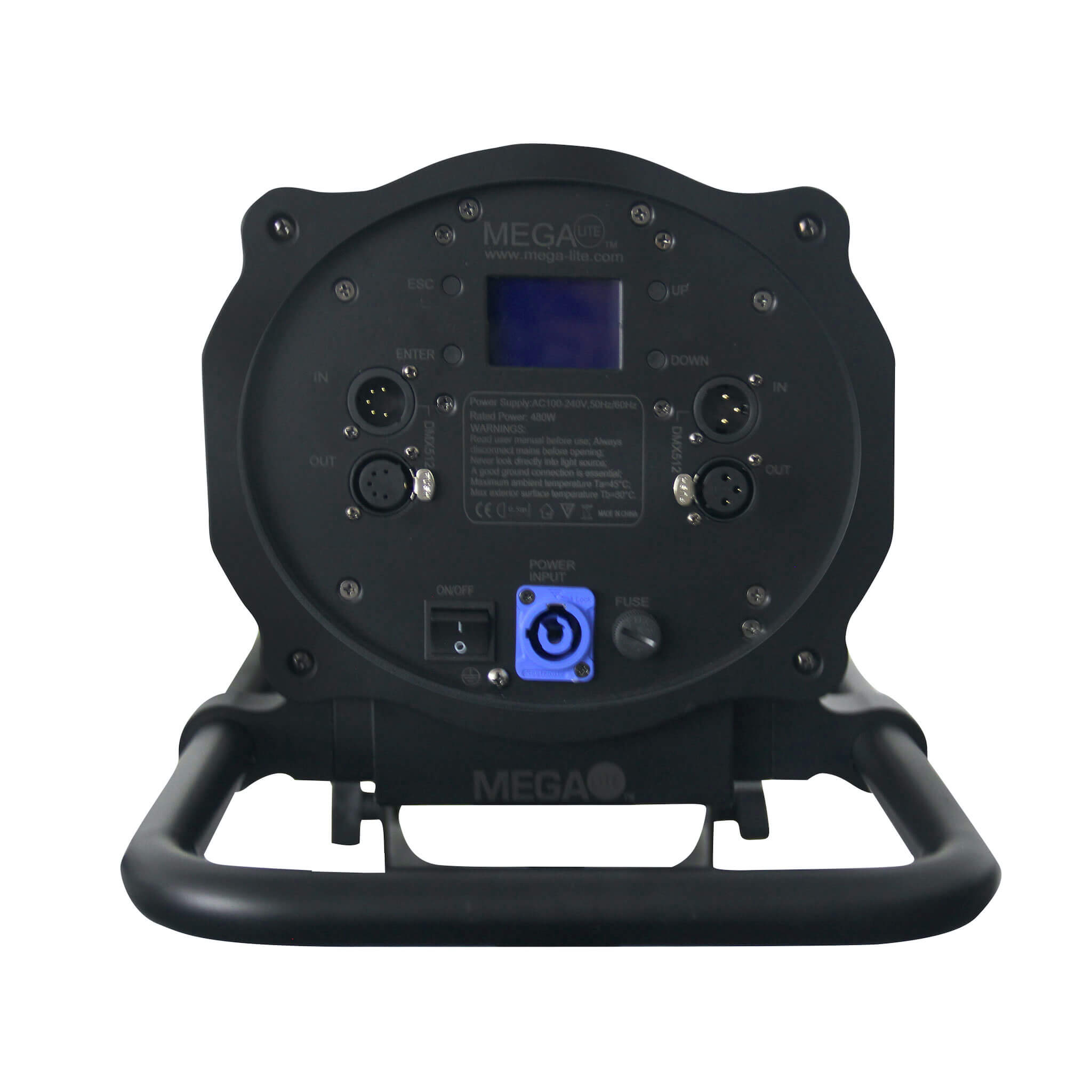 Mega-Lite Drama FS-LED 900 - Follow Spot LED Fixture, rear