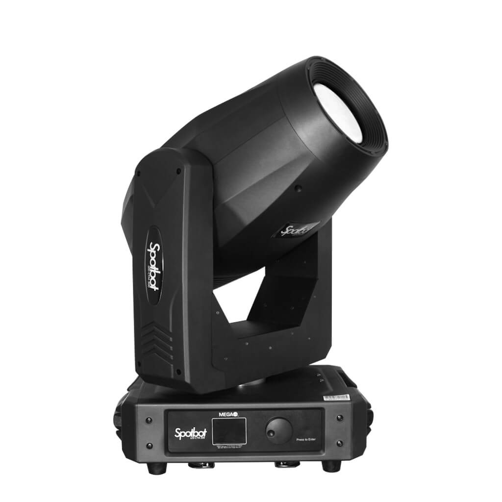 Mega-Lite Spotbot LED CYM 300 - LED Moving Head Spot Light, white