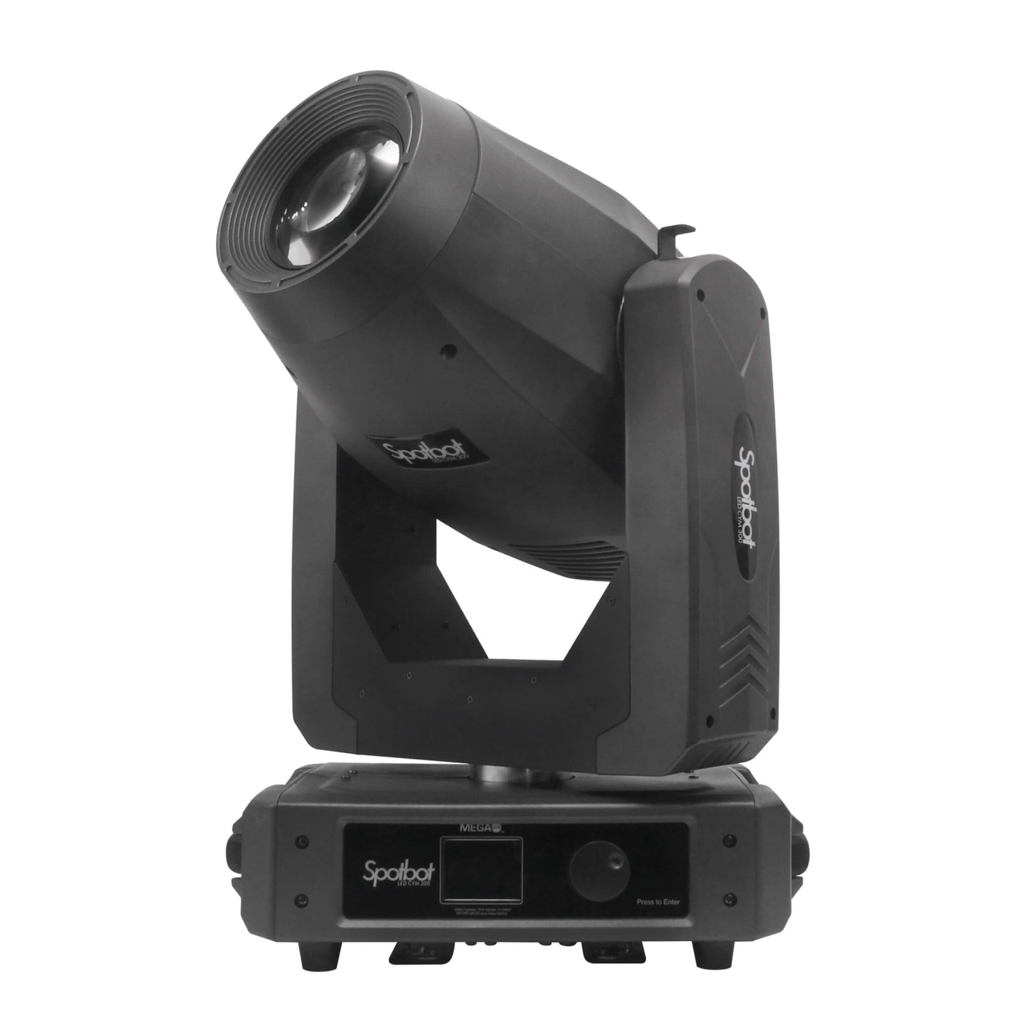 Mega-Lite Spotbot LED CYM 300 - LED Moving Head Spot Light, angle