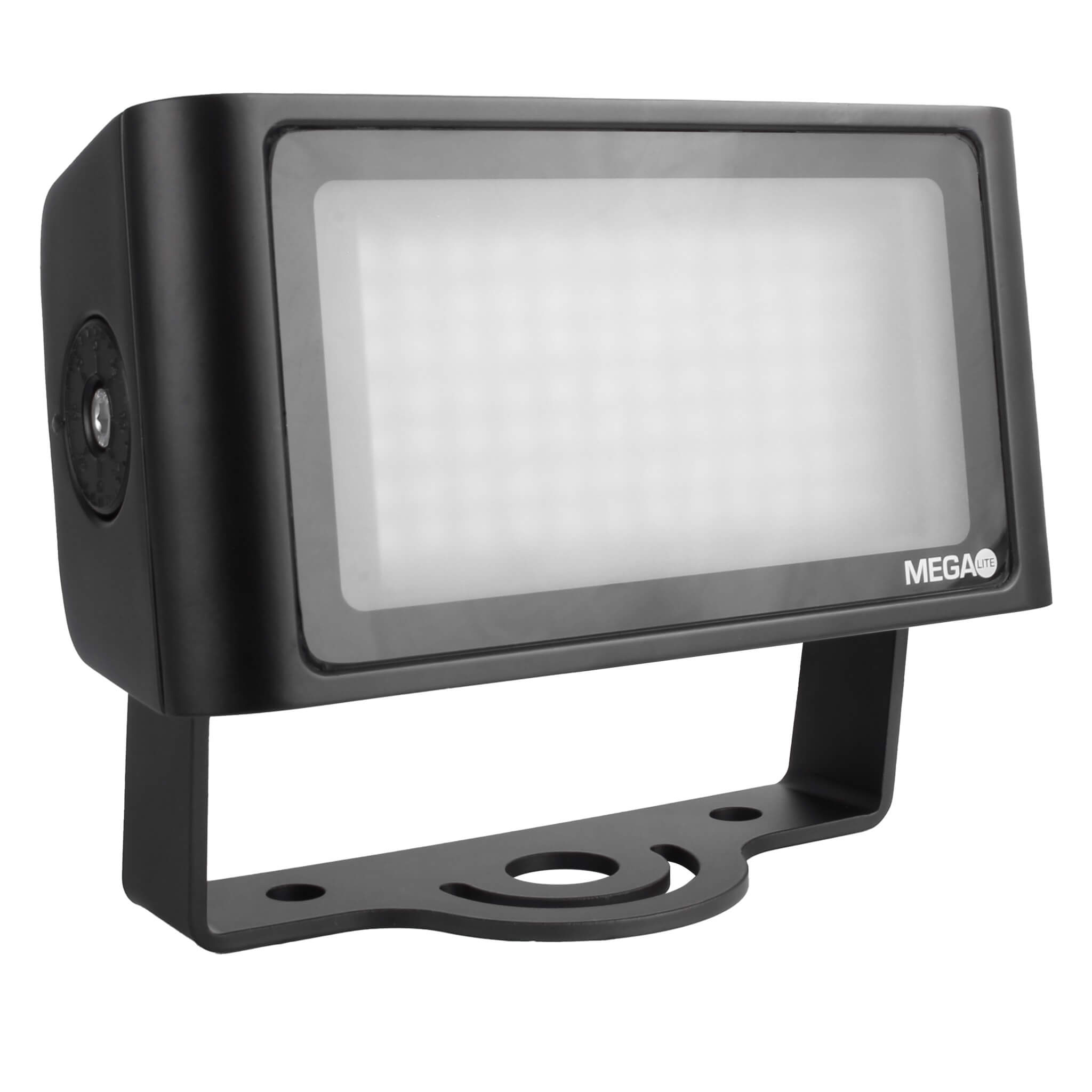 Mega-Lite Cityscape Flood Q48 - LED Wide Beam Wash Fixture, front right angle