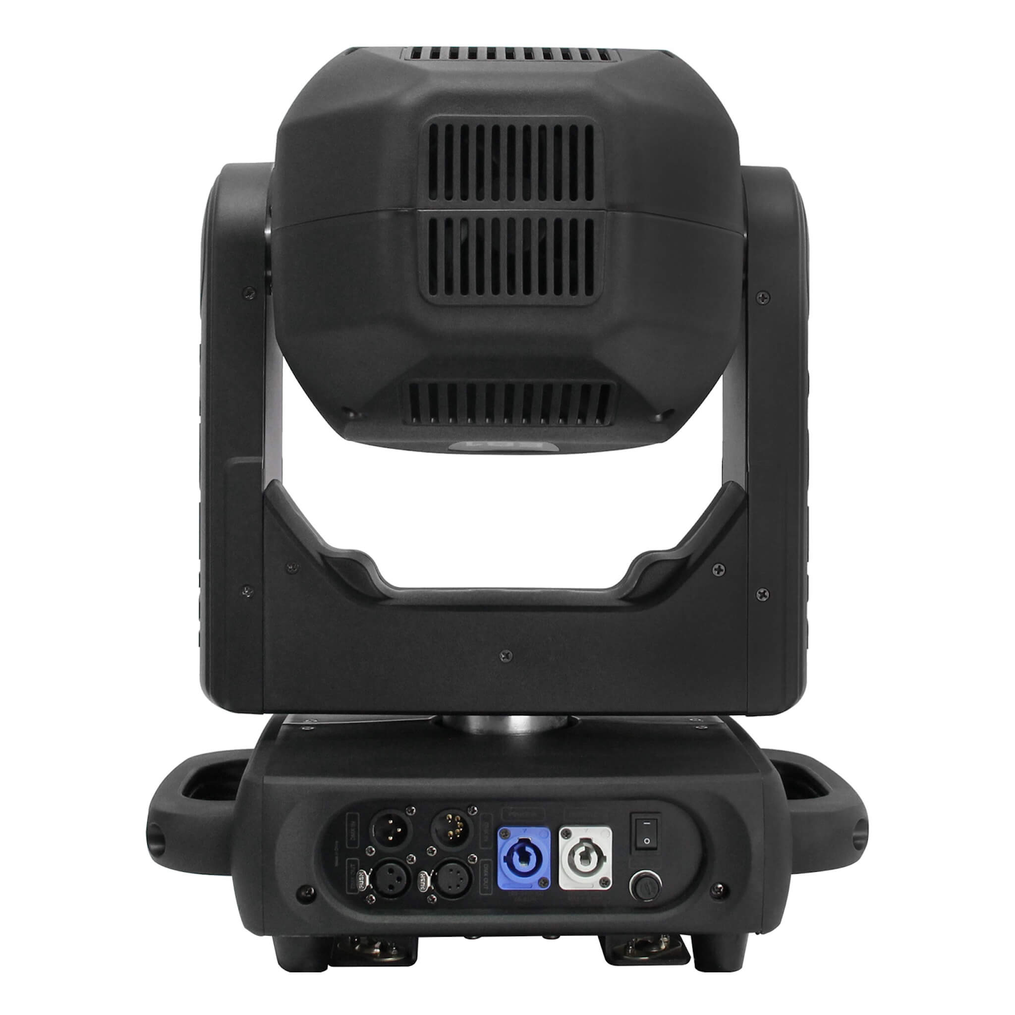 Mega-Lite EB1 - LED Moving Head Beam Fixture with Outer FX Ring, back