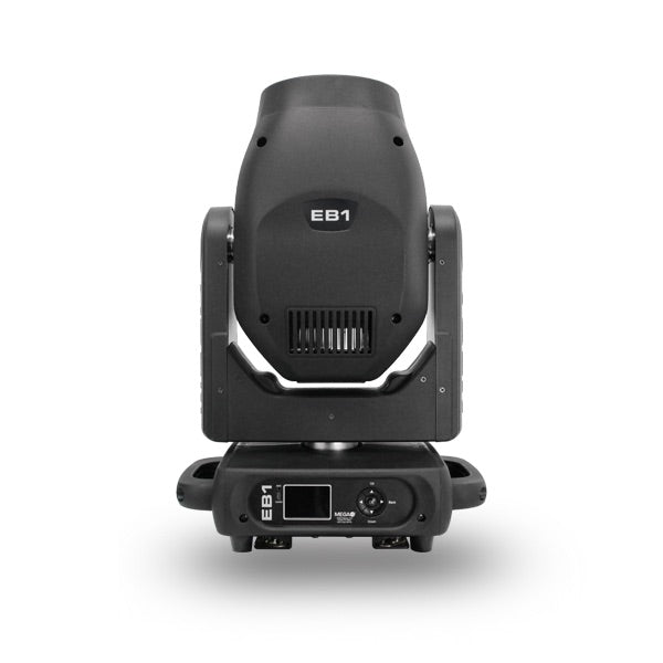 Mega-Lite EB1 - LED Moving Head Beam Fixture with Outer FX Ring, front