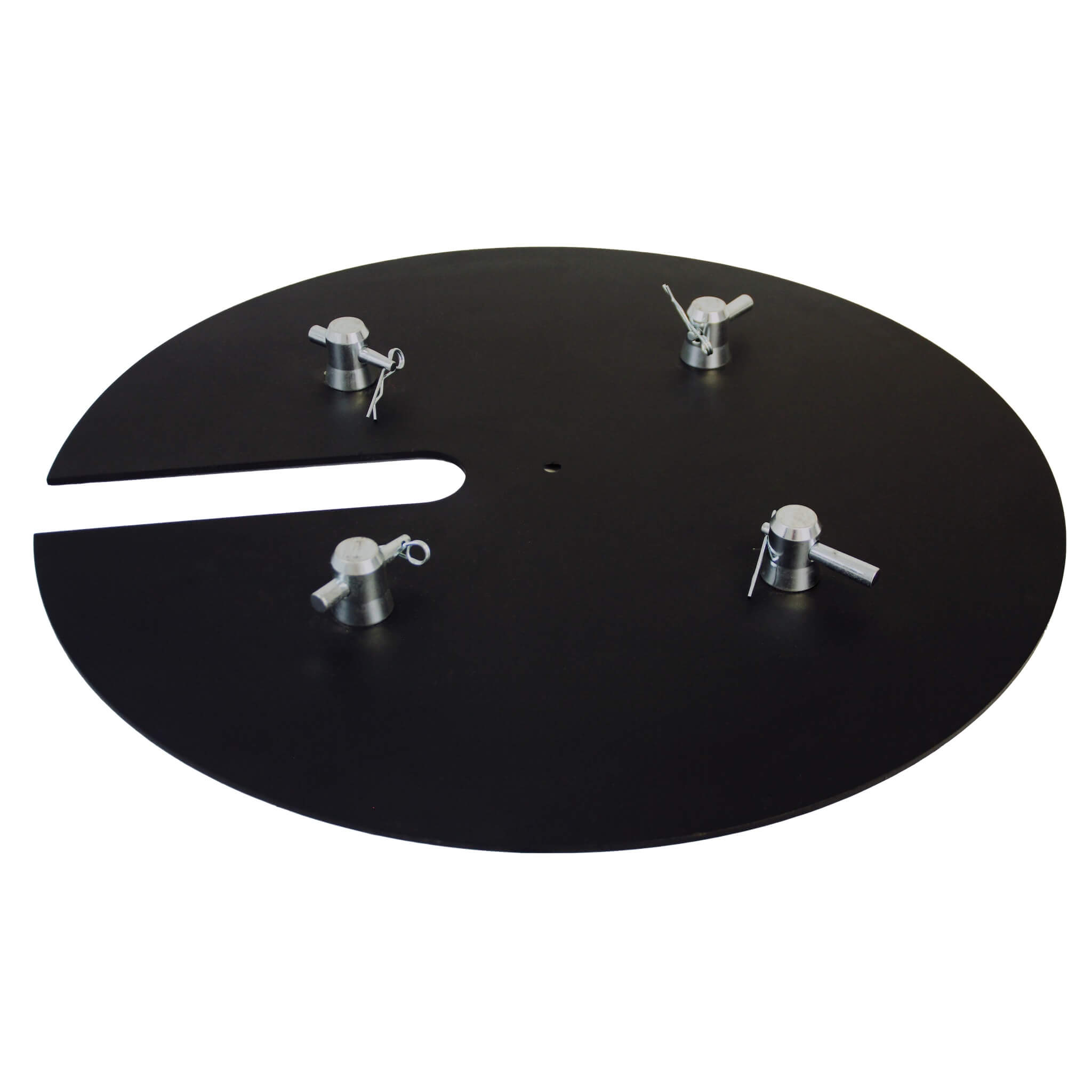 Mega-Lite TXBC2B - Light Pipe 2-ft Circular Base, Black