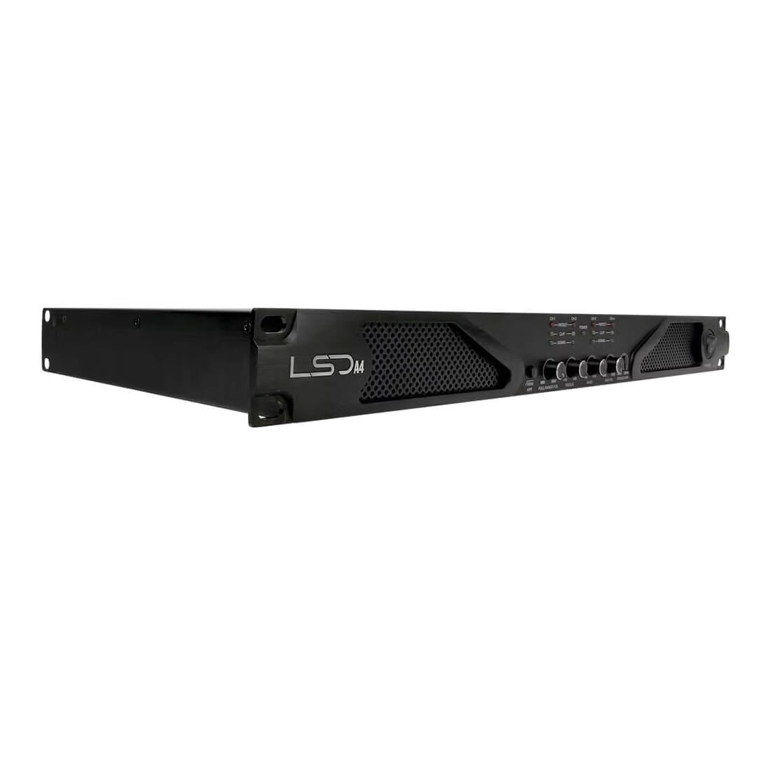 MEGA-Lite LSDA4 - 4-ch Amplifier for Light and Sound DECO Series, angle