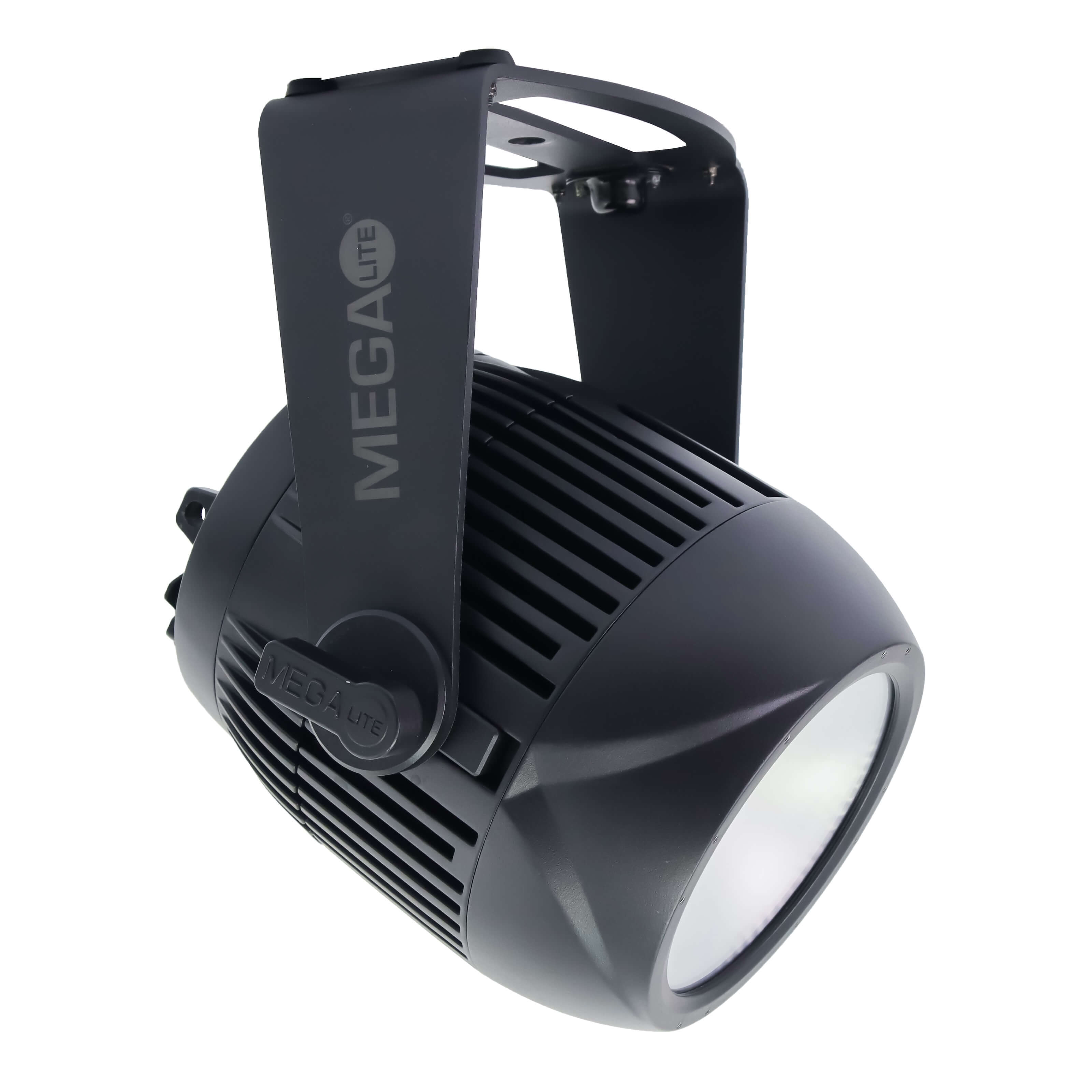 MEGA-Lite Outshine Pegasus P400 - 400W RGBLA LED Wash Strobe Blinder special effects lighting fixture, angle hanging