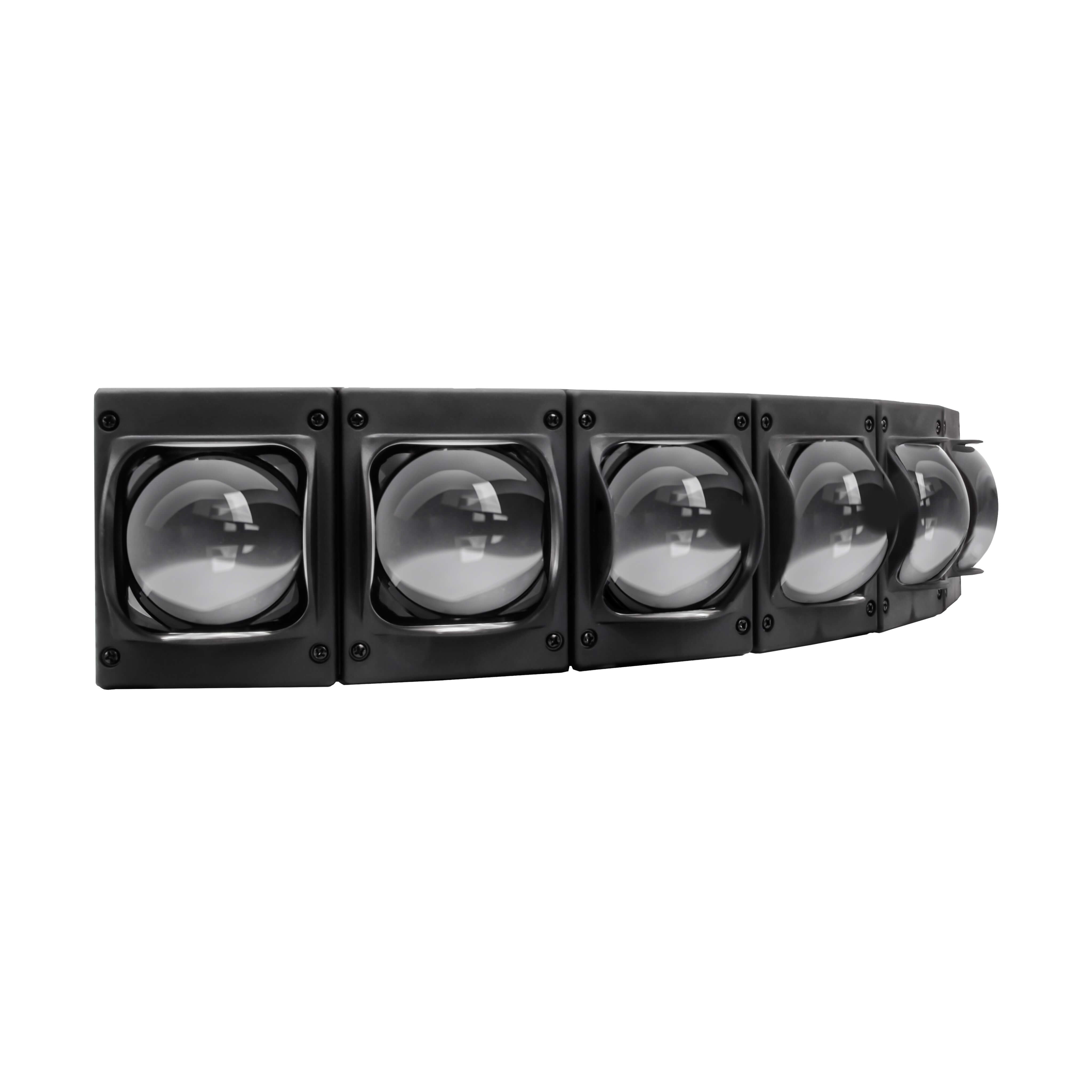Mega-Lite Pielite Multibeam - 7x RGBW LED Pixel Beam Lighting Fixture, side
