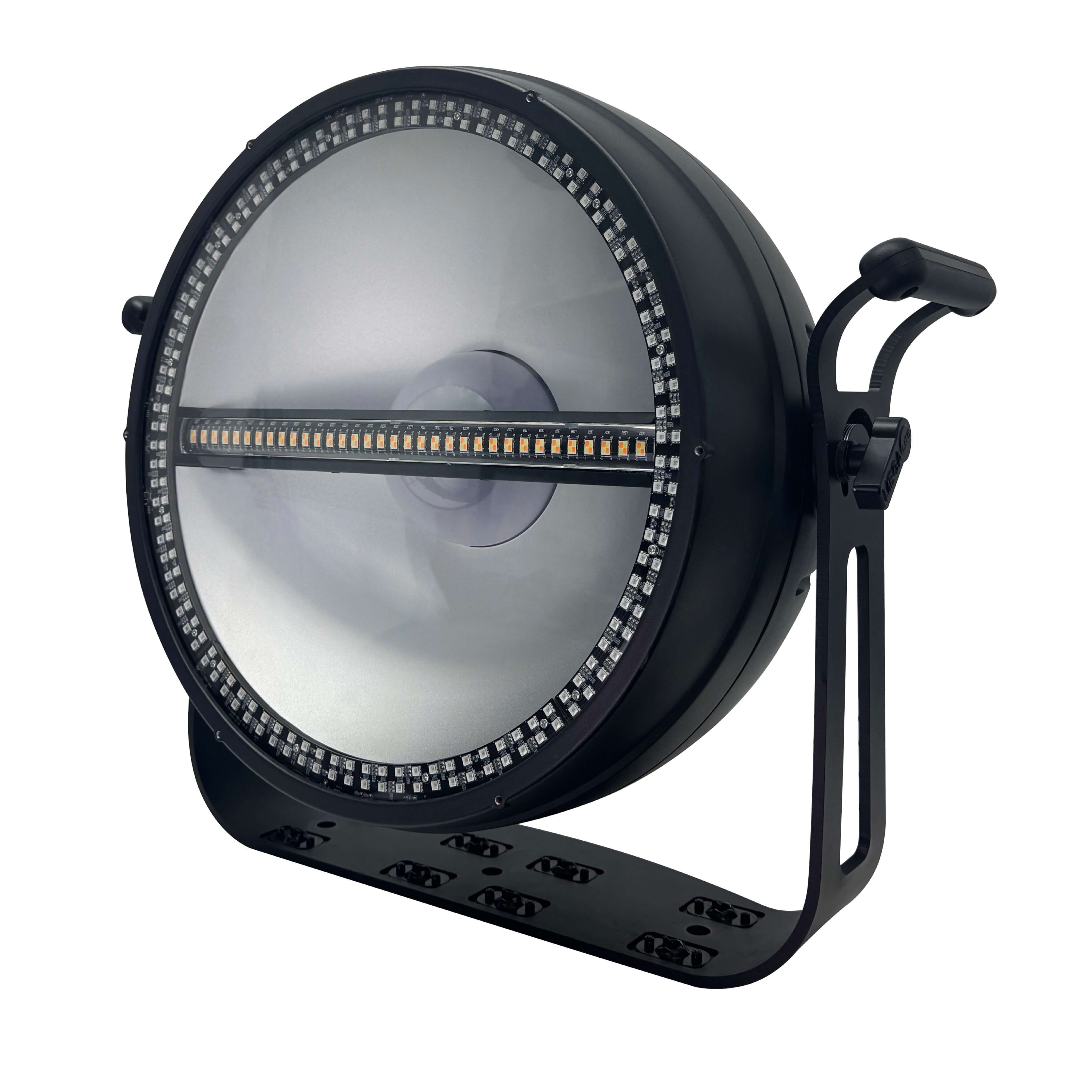 Mega-Lite Viceroy - 3 Element Modern Scoop Effects Lighting Fixture, angle