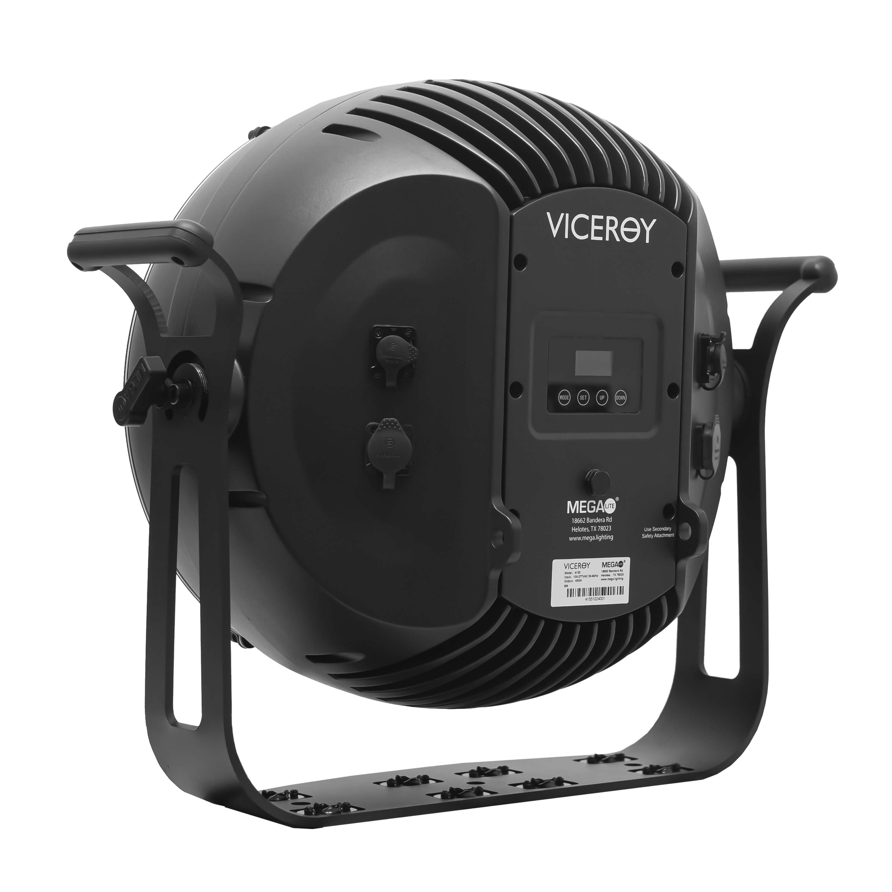 Mega-Lite Viceroy - 3 Element Modern Scoop Effects Lighting Fixture, rear