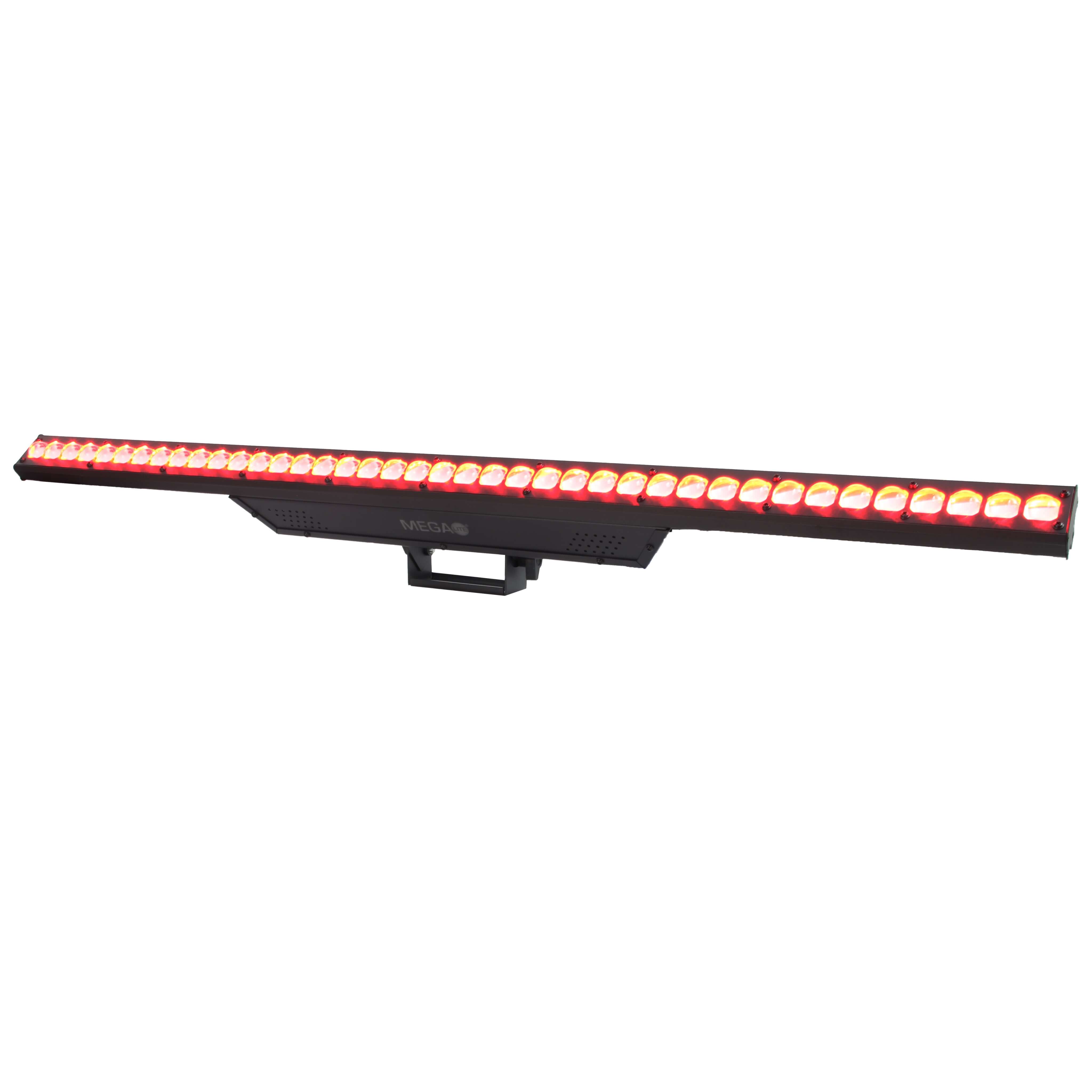 Mega-Lite ZIP Strip C40 - RGB LED Linear Wash Light, angle on