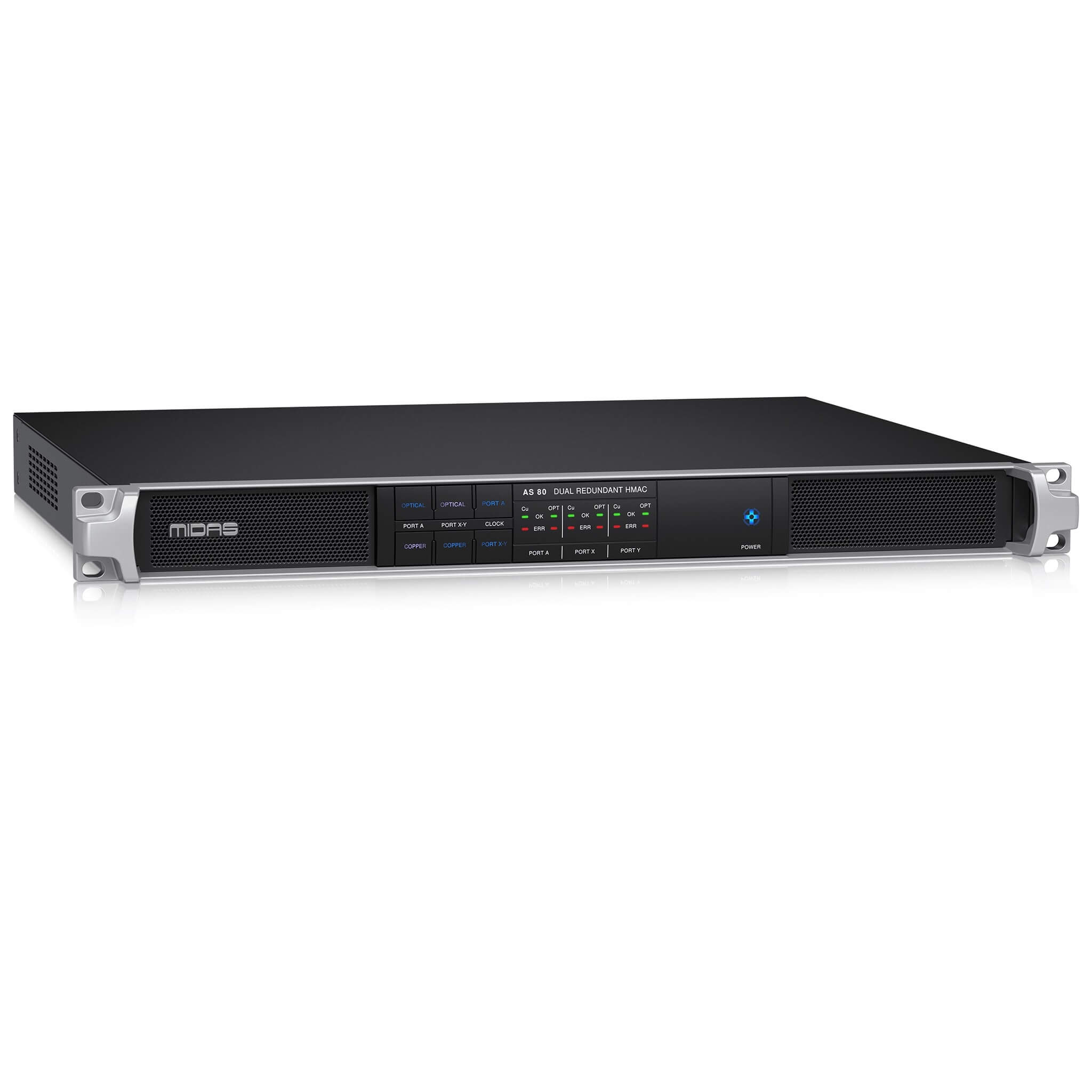 Midas AS 80 - Single HMAC to Dual HMAC Converter, left