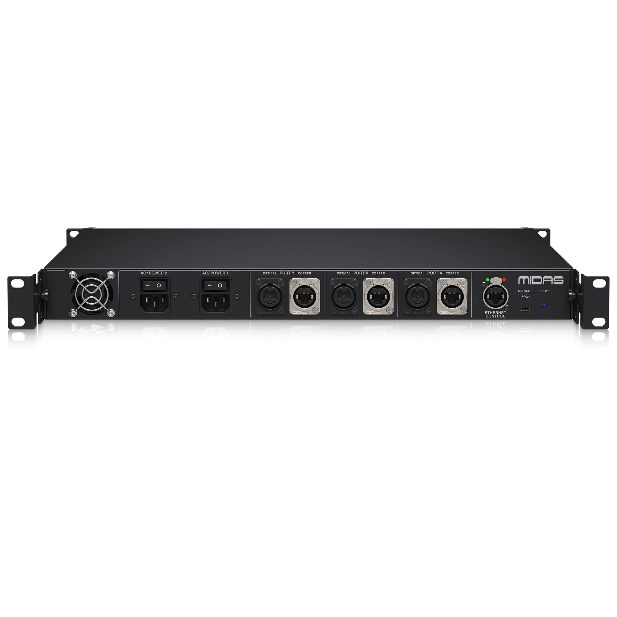 Midas AS 80 - Single HMAC to Dual HMAC Converter, rear 2