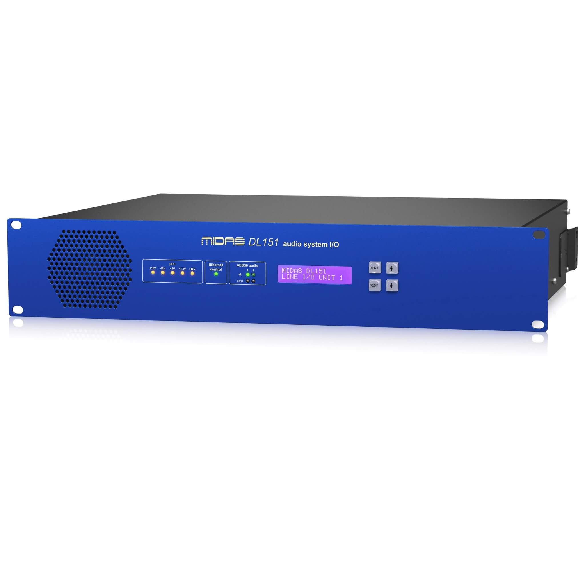 Midas DL151 - 24-Input Stage Box with 24 Midas Mic Preamps, right