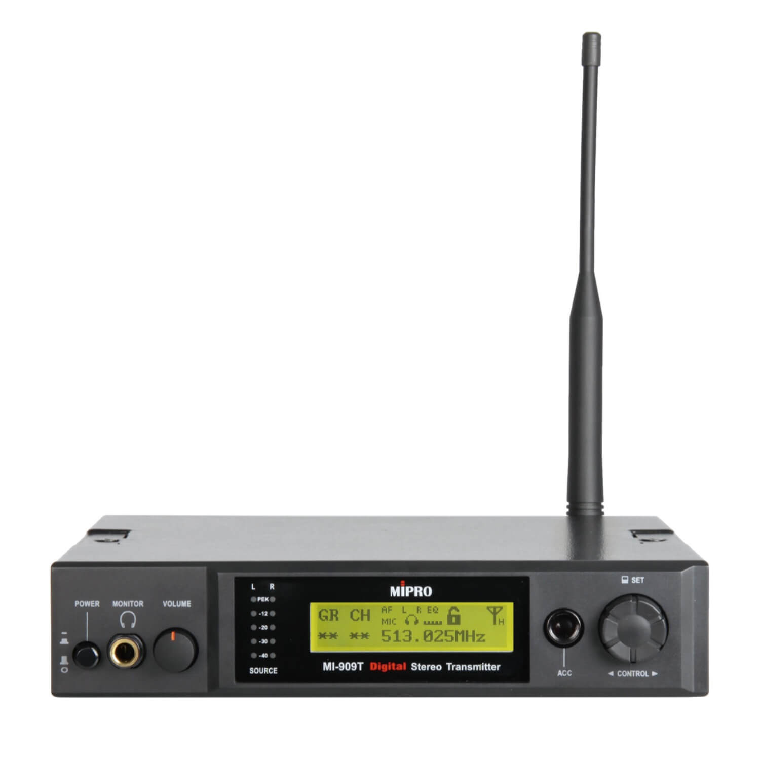 MIPRO MI-909T - UHF Digital Stereo Transmitter, front