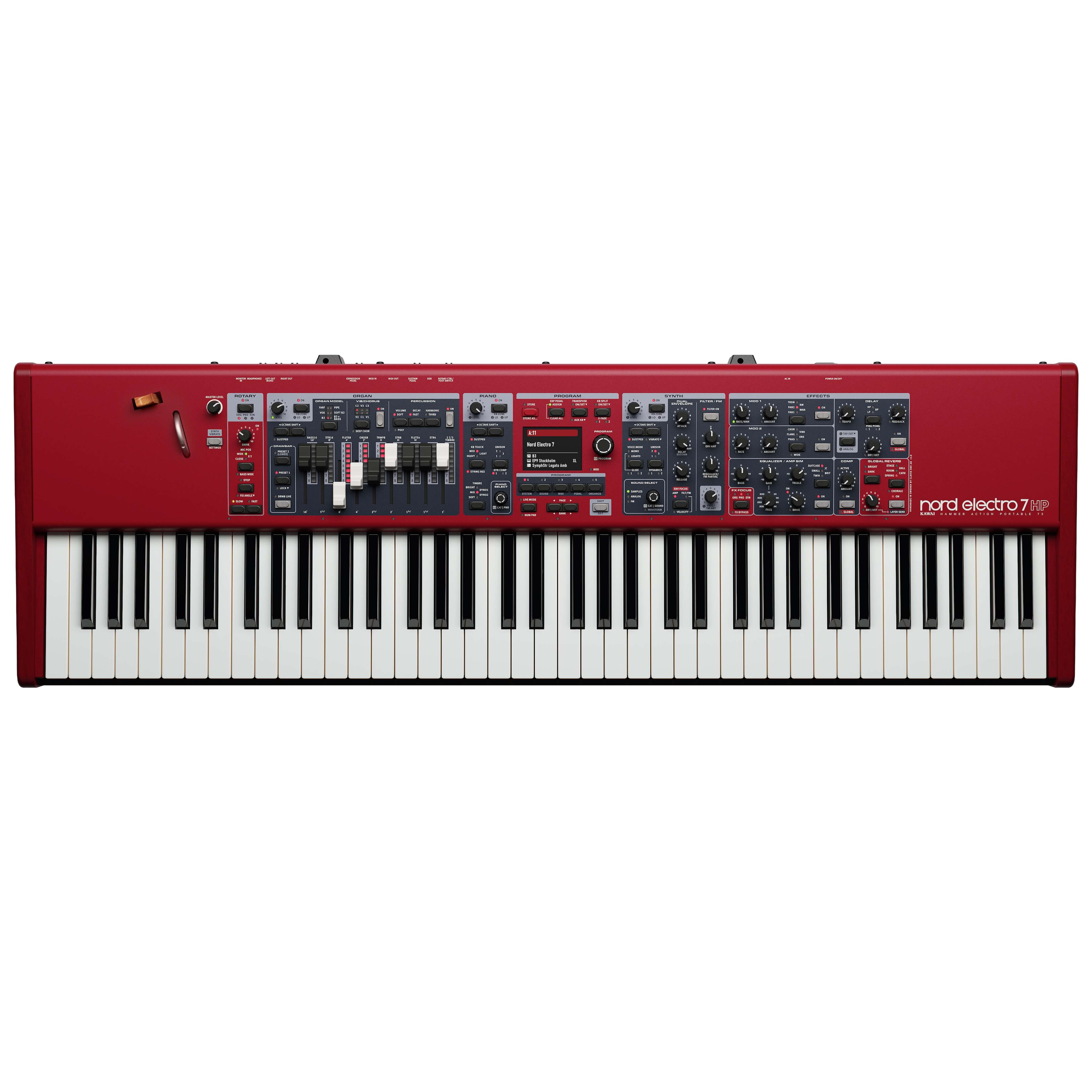 Nord Electro 7 HP - 73-note Kawai Hammer Action Portable Keyboard