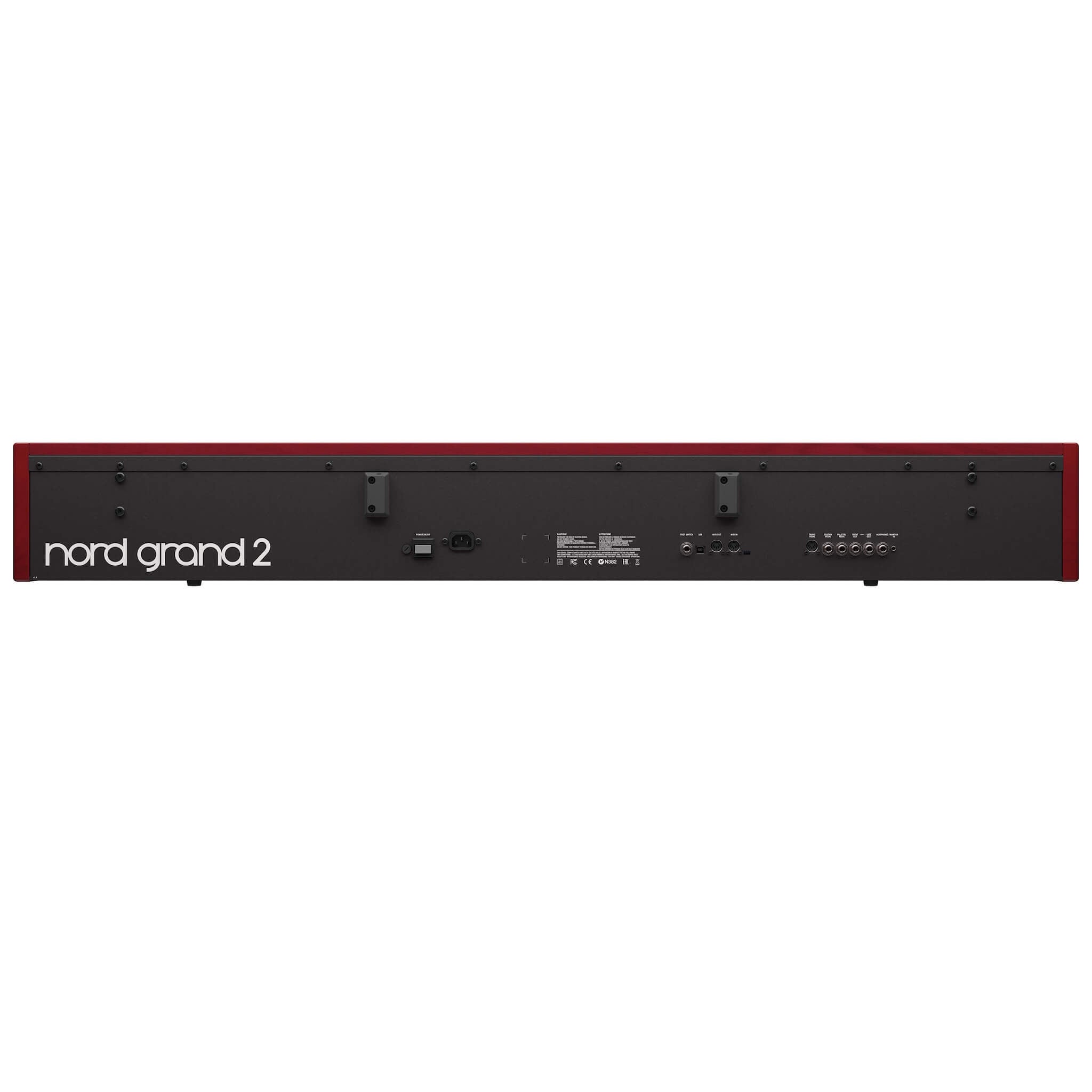 Nord Grand 2 - 88-note Kawai Responsive Hammer Action Keyboard, rear