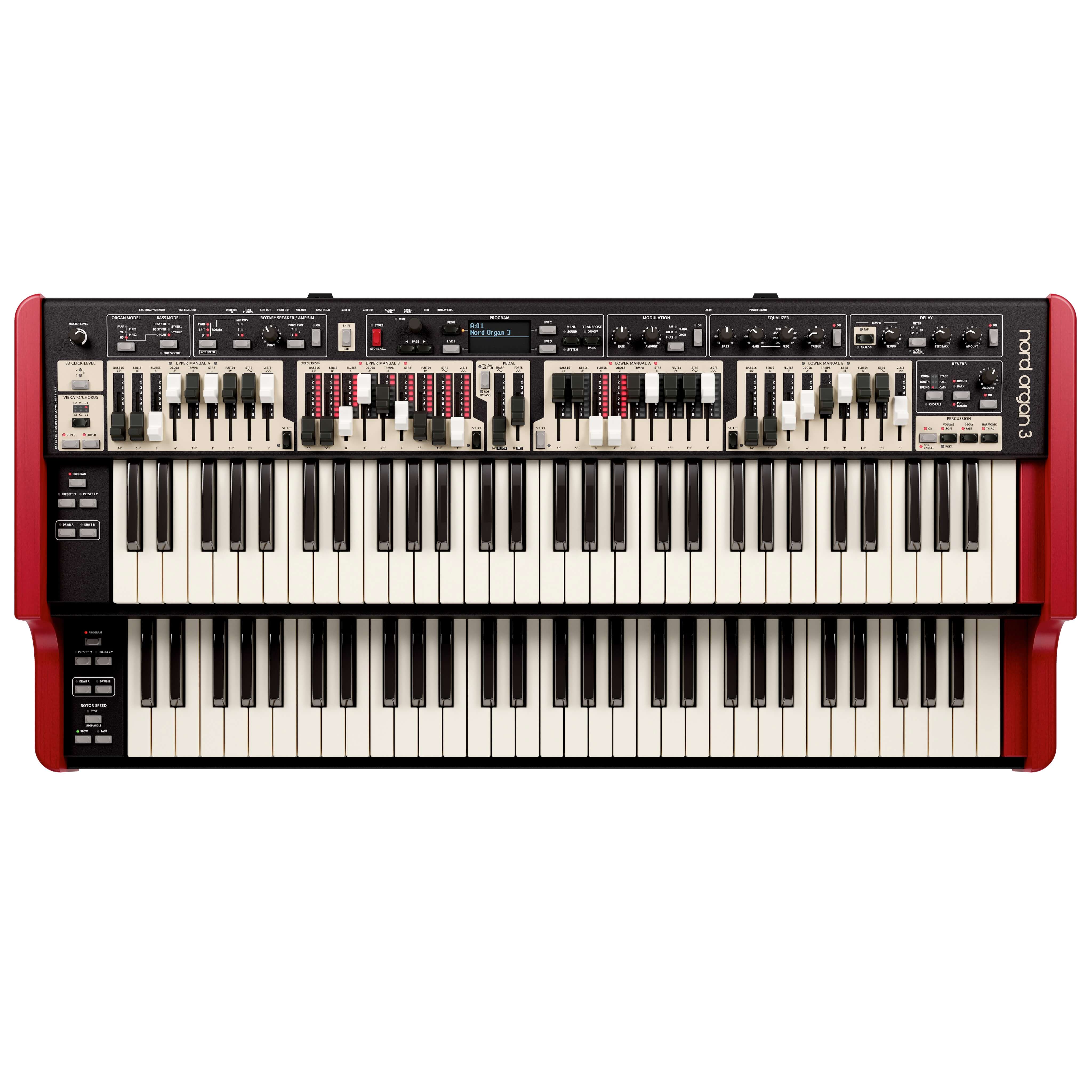 nord triple pedal Nord Organ 3 Dual Combo Organ