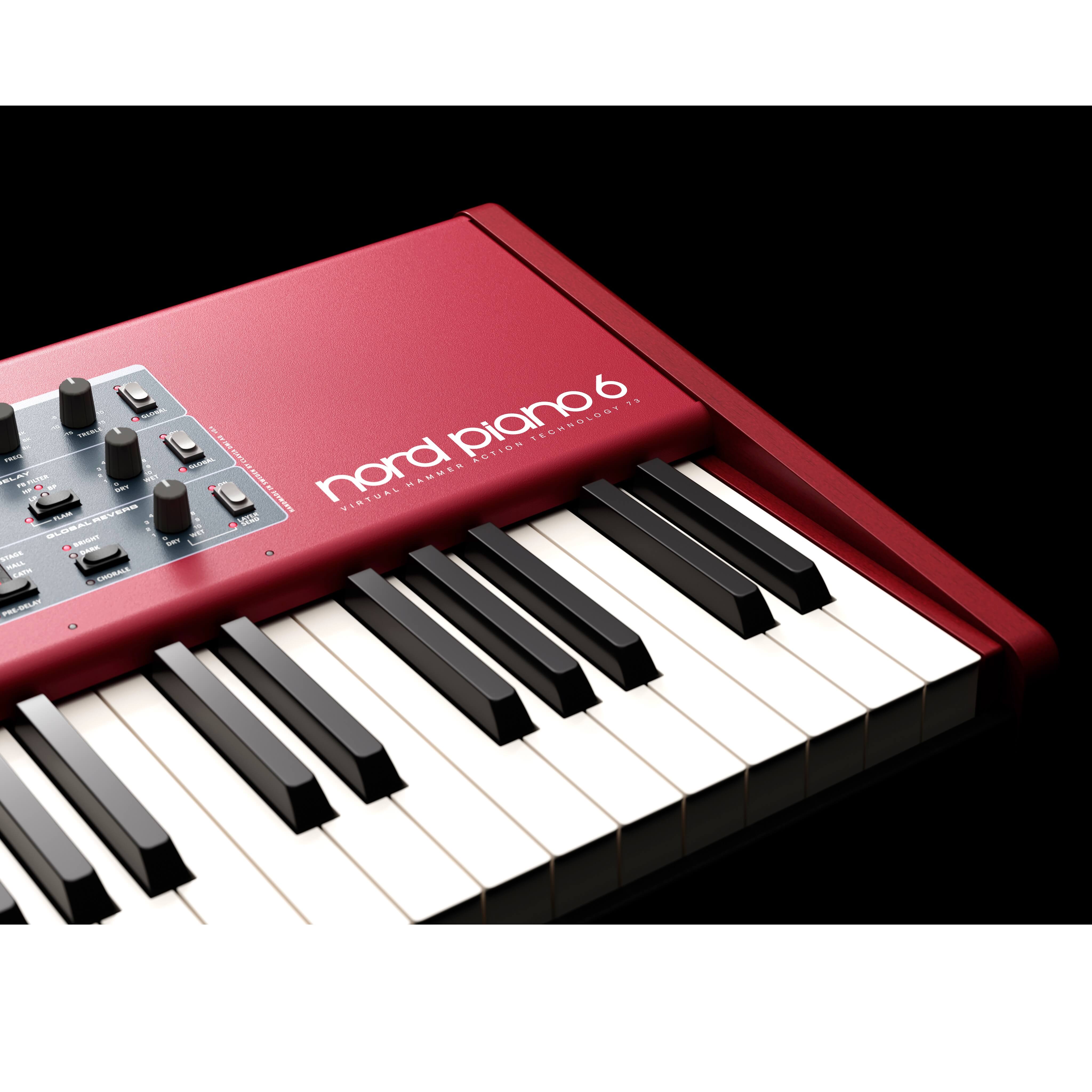 Nord Piano 6 with Virtual Hammer Action Technology, logo