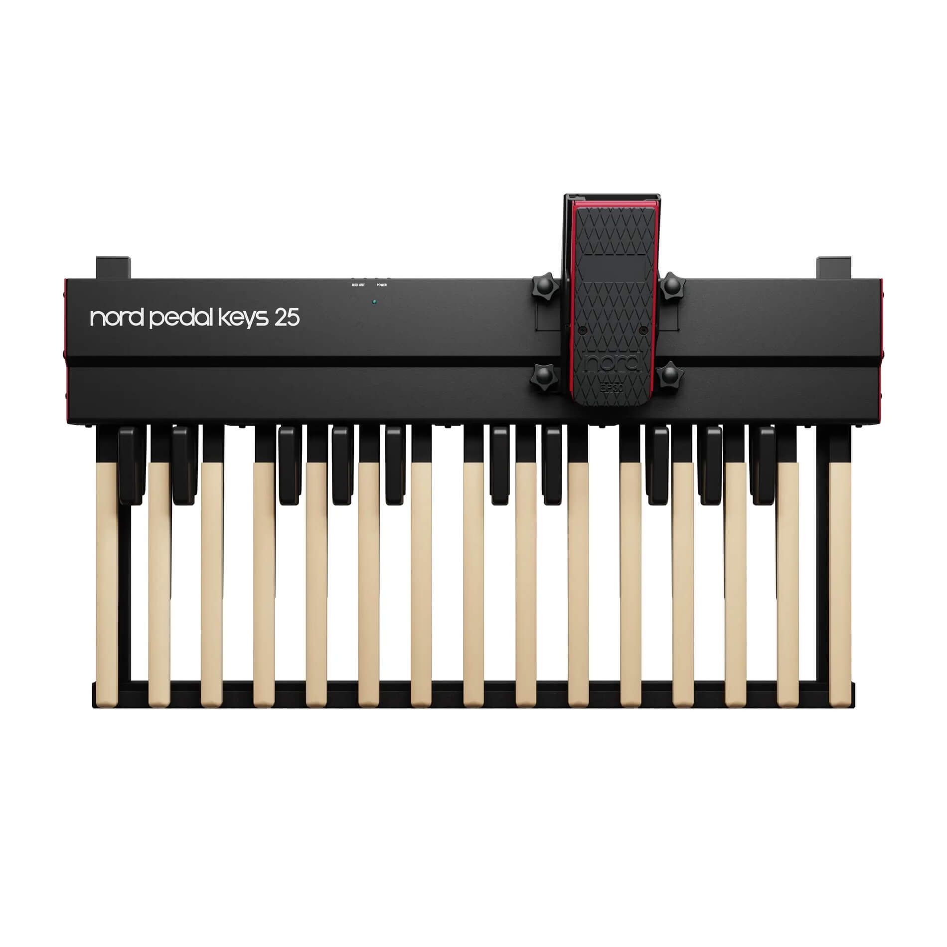 Nord Pedal Keys 25 - MIDI Foot Pedal for Nord Keyboards, top