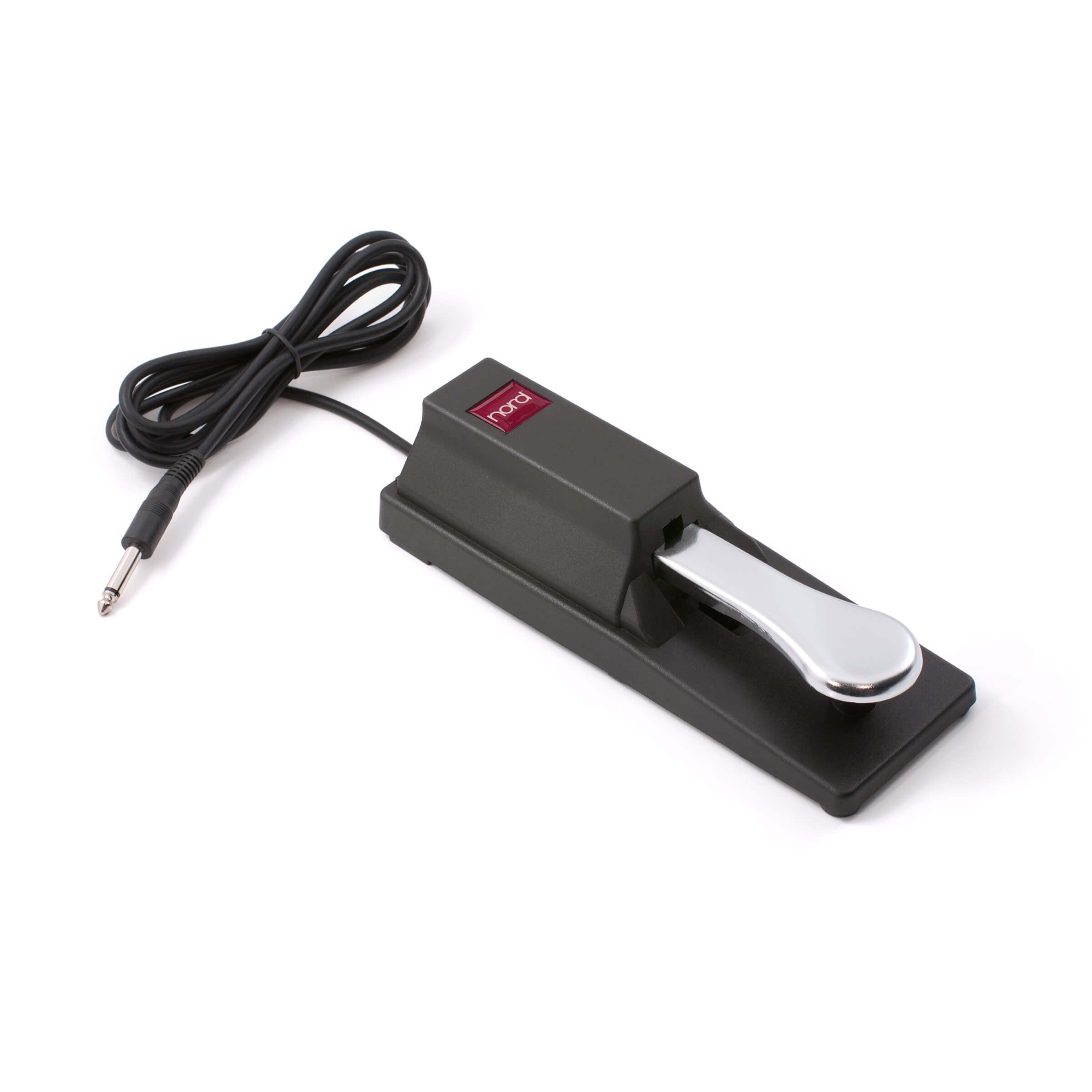 The Nord Single Pedal SP1 - standard sustain pedal, angle