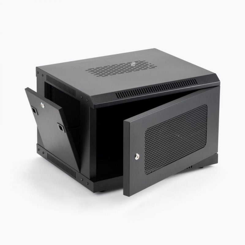 On-Stage RKD6000 - 6U Wall-Mount Knock-Down Rack, open