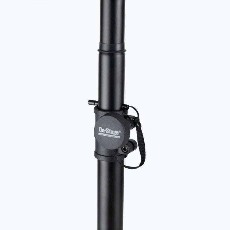 On-Stage SS7761B - All-Aluminum Speaker Stand, height adjustment