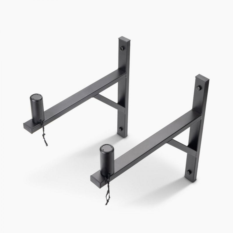 On-Stage SS7914B - Wall-Mount Speaker Bracket, top view, sold as a pair