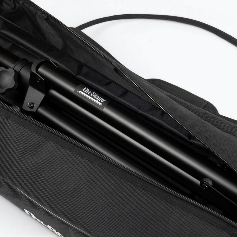 On-Stage SSB6500 - Padded Nylon Speaker Stand Bag, open