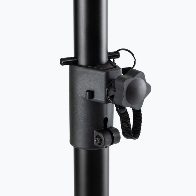 On-Stage SSP7750 Compact Speaker Stand, height adjustment reinforced with a locking pin
