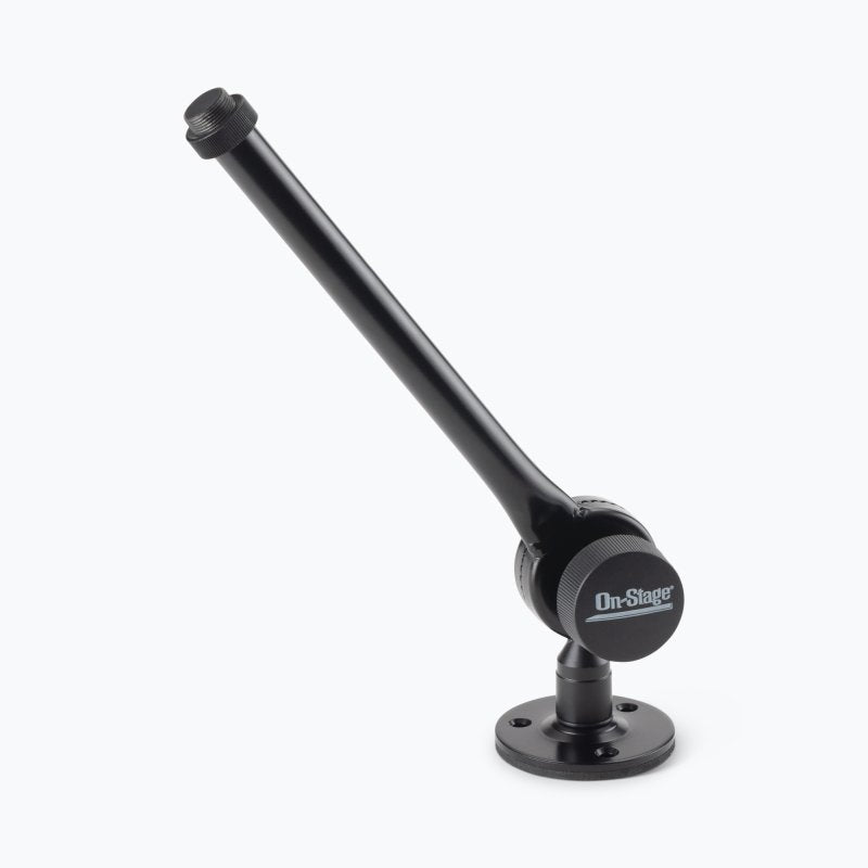 On-Stage TM08B - Microphone Accessory Flange Mount with Pad, shown with optional equipment