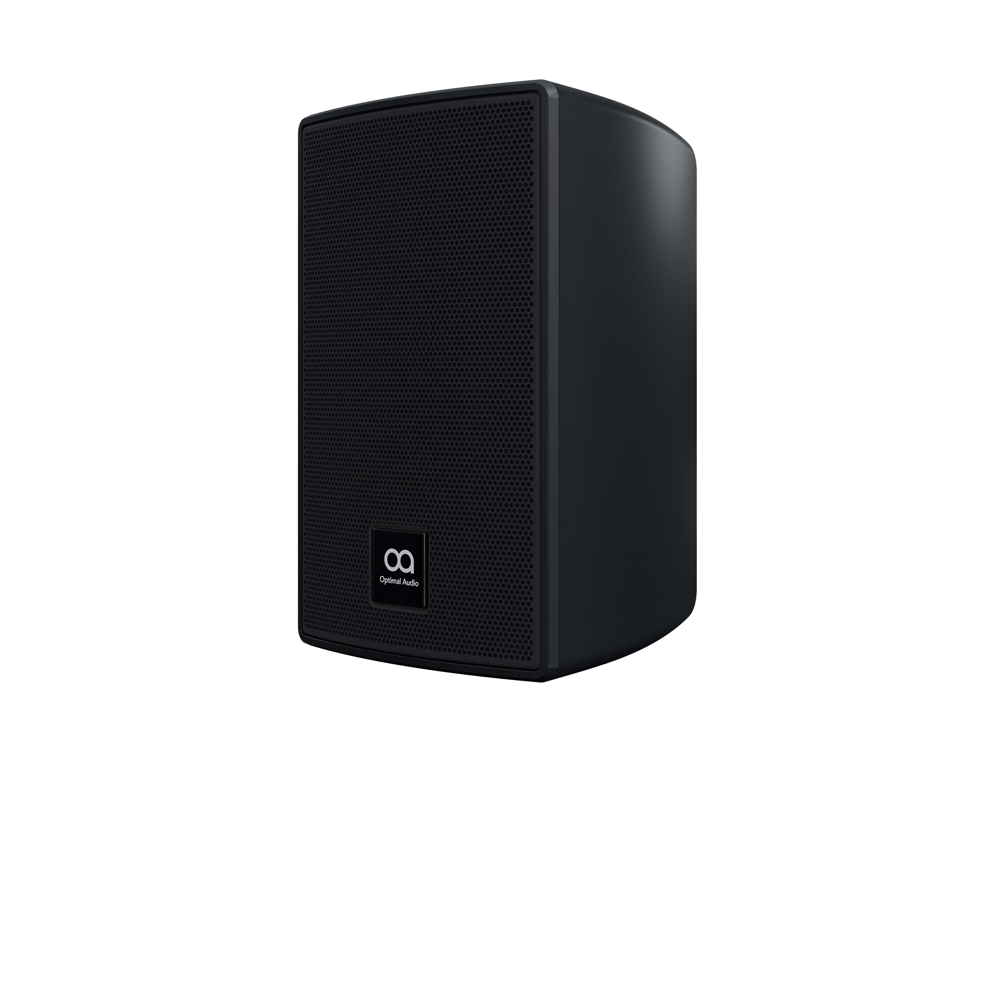 Optimal Audio Cuboid 3 - 3-inch 2-Way Passive Loudspeaker, front black