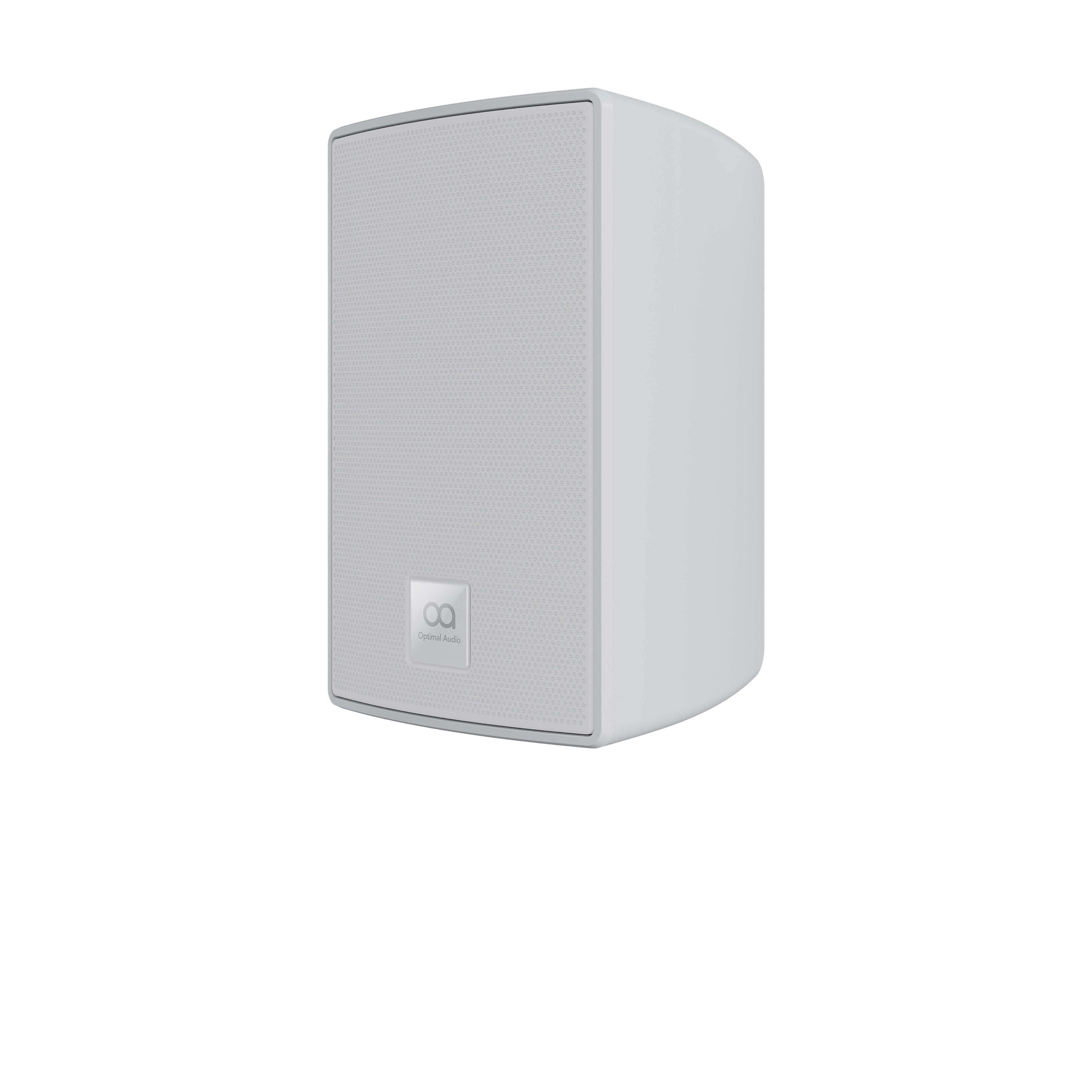 Optimal Audio Cuboid 3 - 3-inch 2-Way Passive Loudspeaker, front white