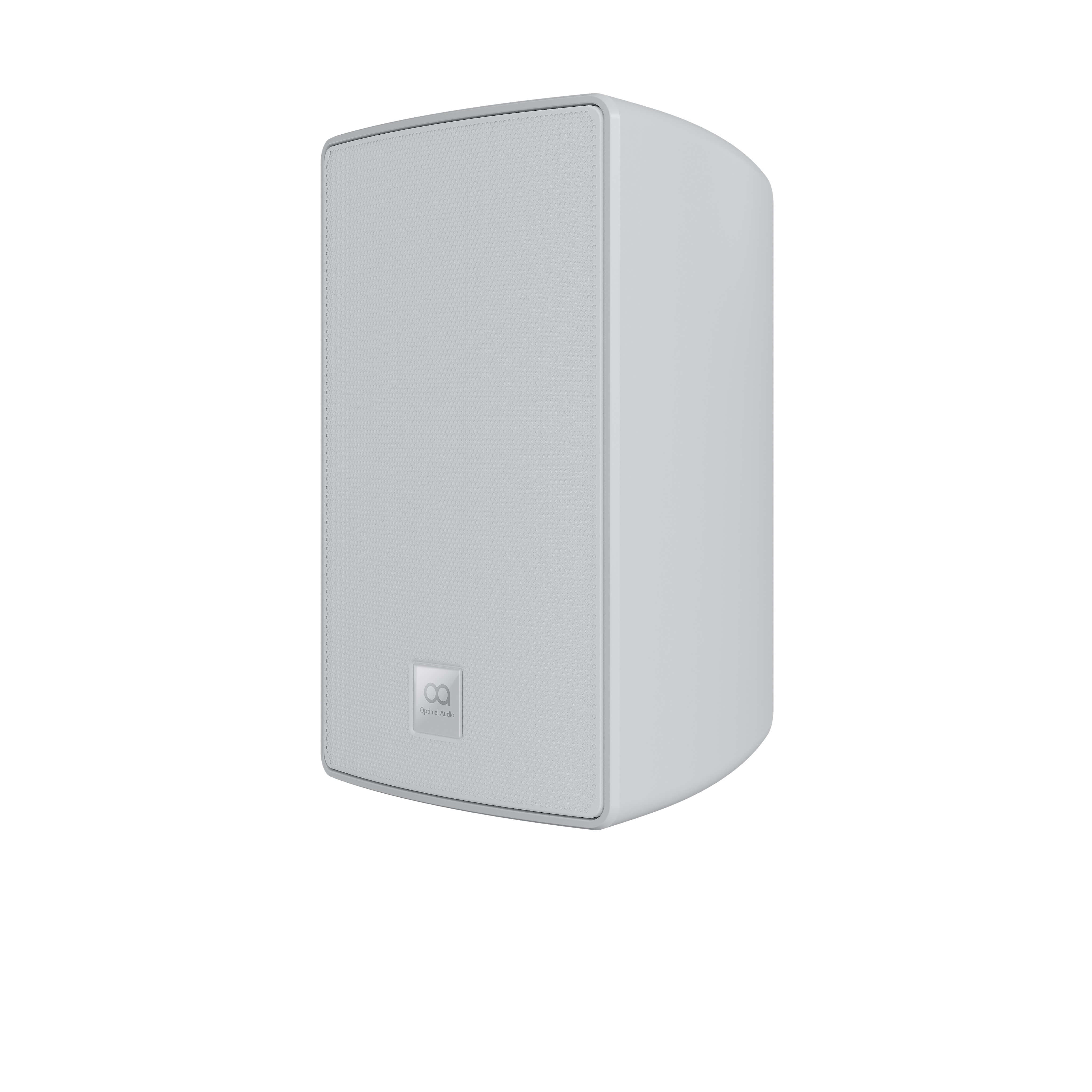 Optimal Audio Cuboid 5 - 5-inch 2-Way Passive Loudspeaker, front white